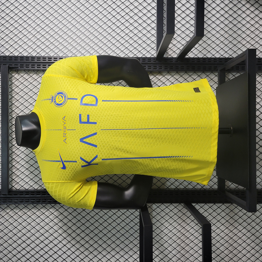 Al Nassr Riyadh Victory 23-24 Home Jersey - Player Version - ReplicasJersey