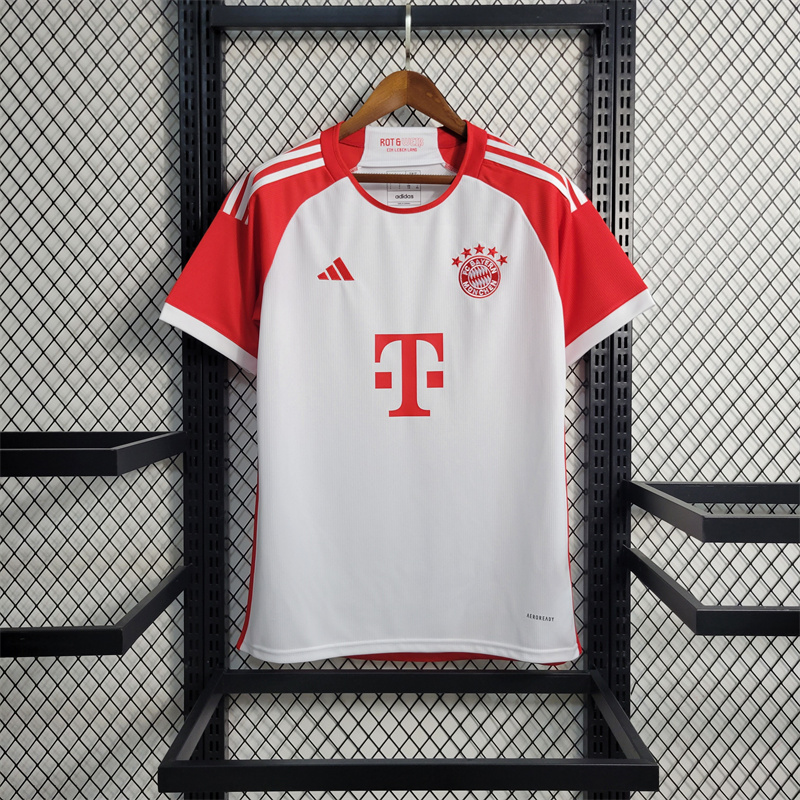 Bayern Munich 23-24 Home Stadium Jersey - Fans Version - ReplicasJersey