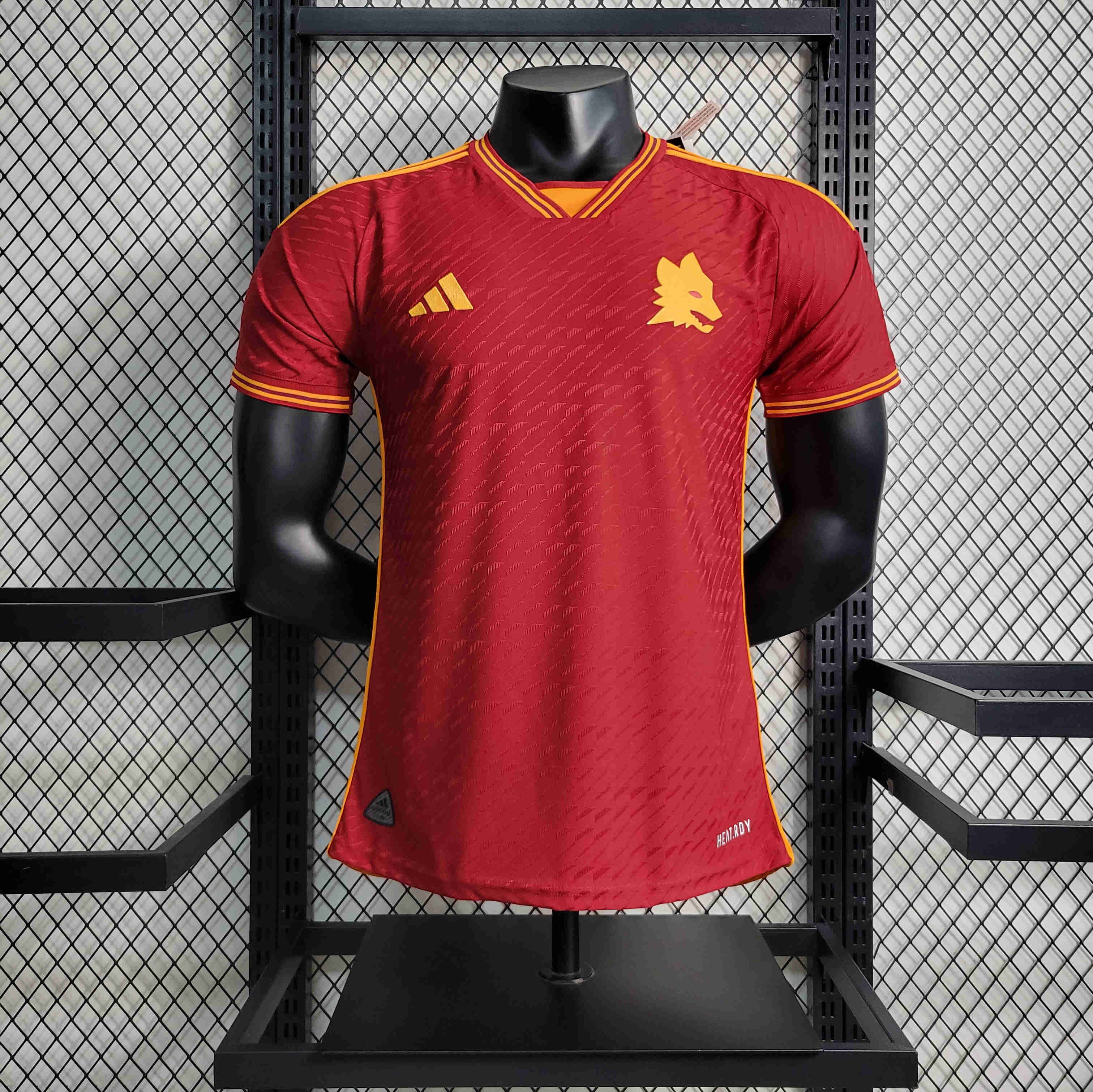 Roma 23-24 Home Jersey - Player Version - ReplicasJersey