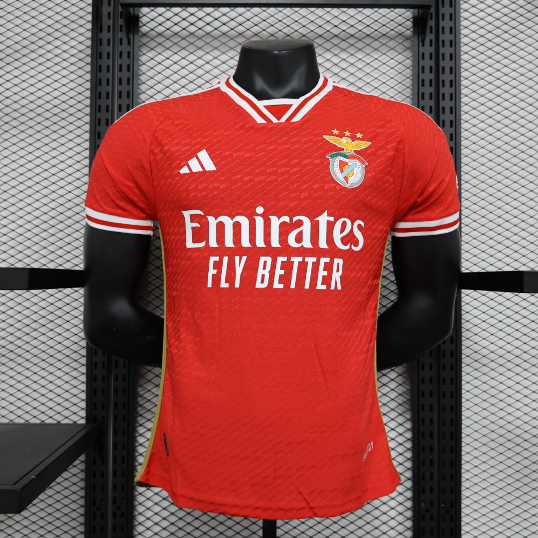 Benfica 23-24 Home Stadium Jersey - Player Version - ReplicasJersey