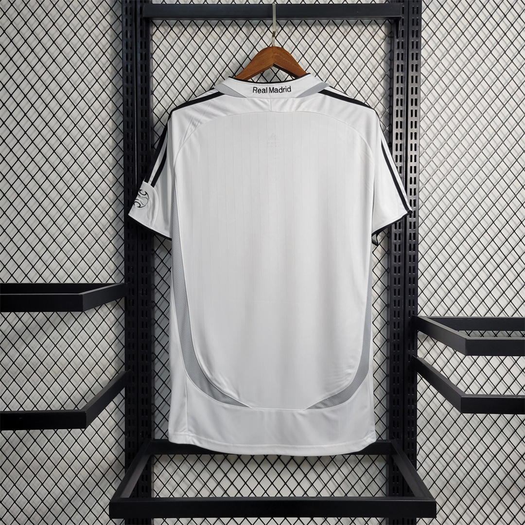 Retro Real Madrid 06-07 Home Stadium Jersey - ReplicasJersey