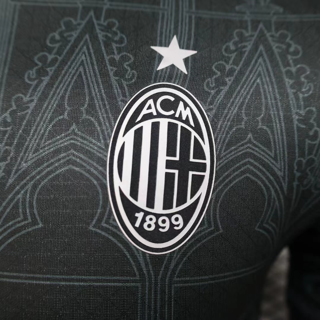 AC Milan 23-24 Fourth Jersey - Player Version - ReplicasJersey