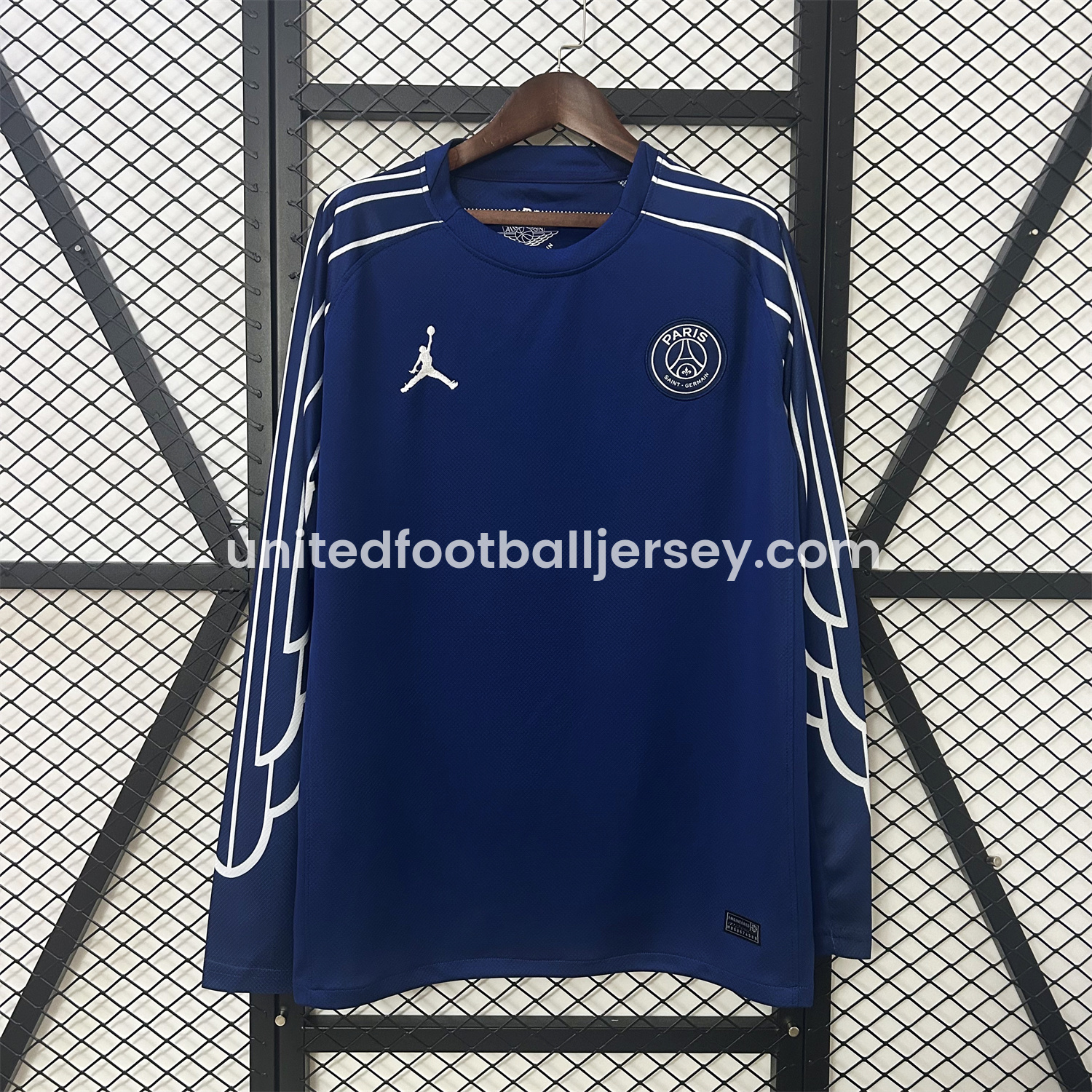 Paris Saint-Germain PSG 24-25 Fourth Unsponsored Long Sleeves Jersey - Fans Version - ReplicasJersey