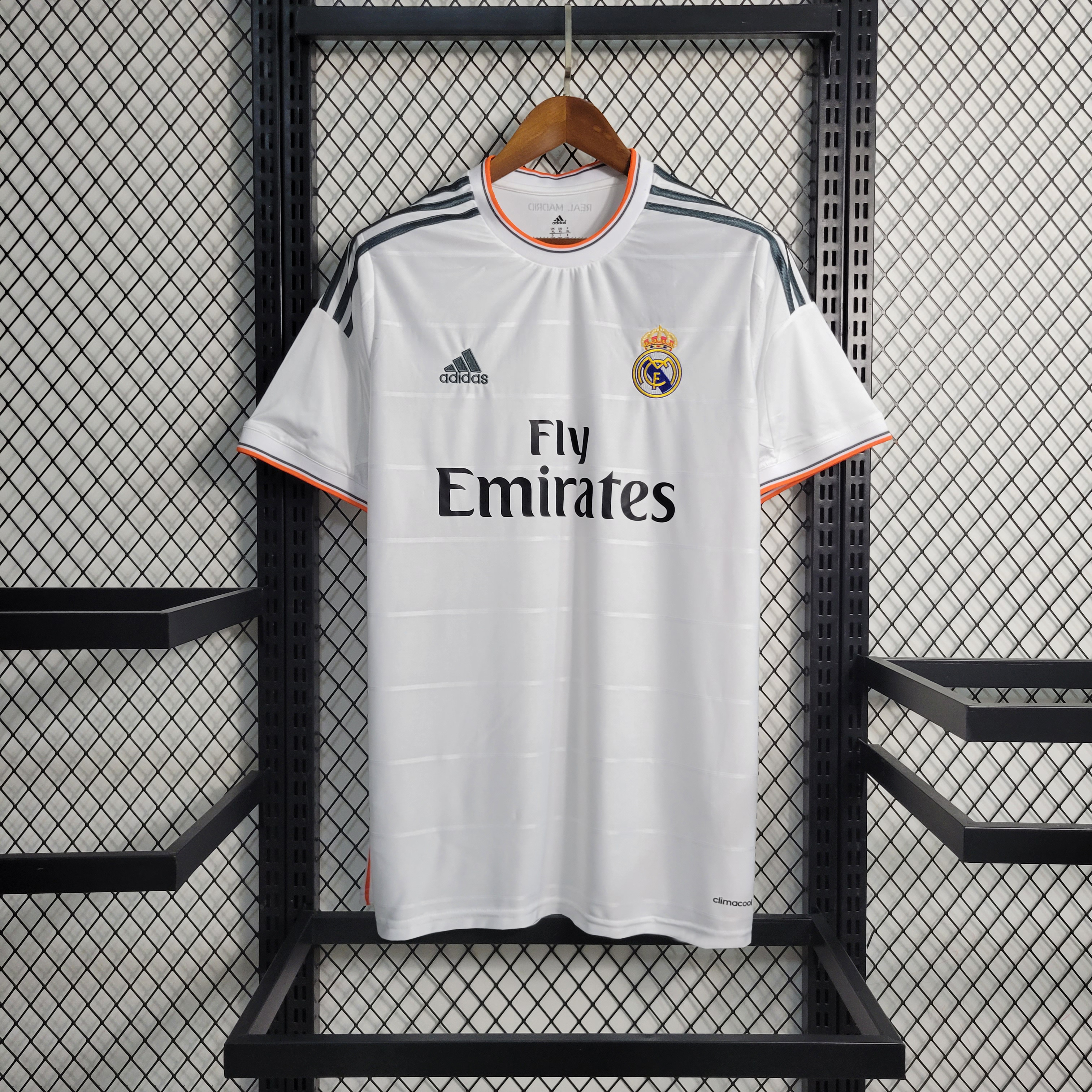 Retro Real Madrid 13-14 Home Stadium Jersey - ReplicasJersey