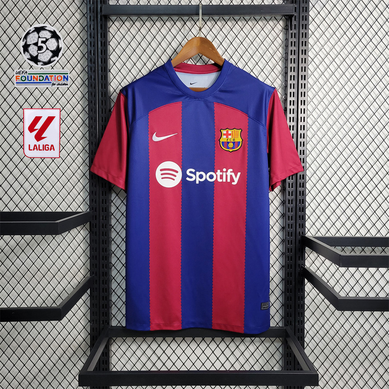 B.A.R.S.A 23-24 Home Jersey - Fans Version - ReplicasJersey