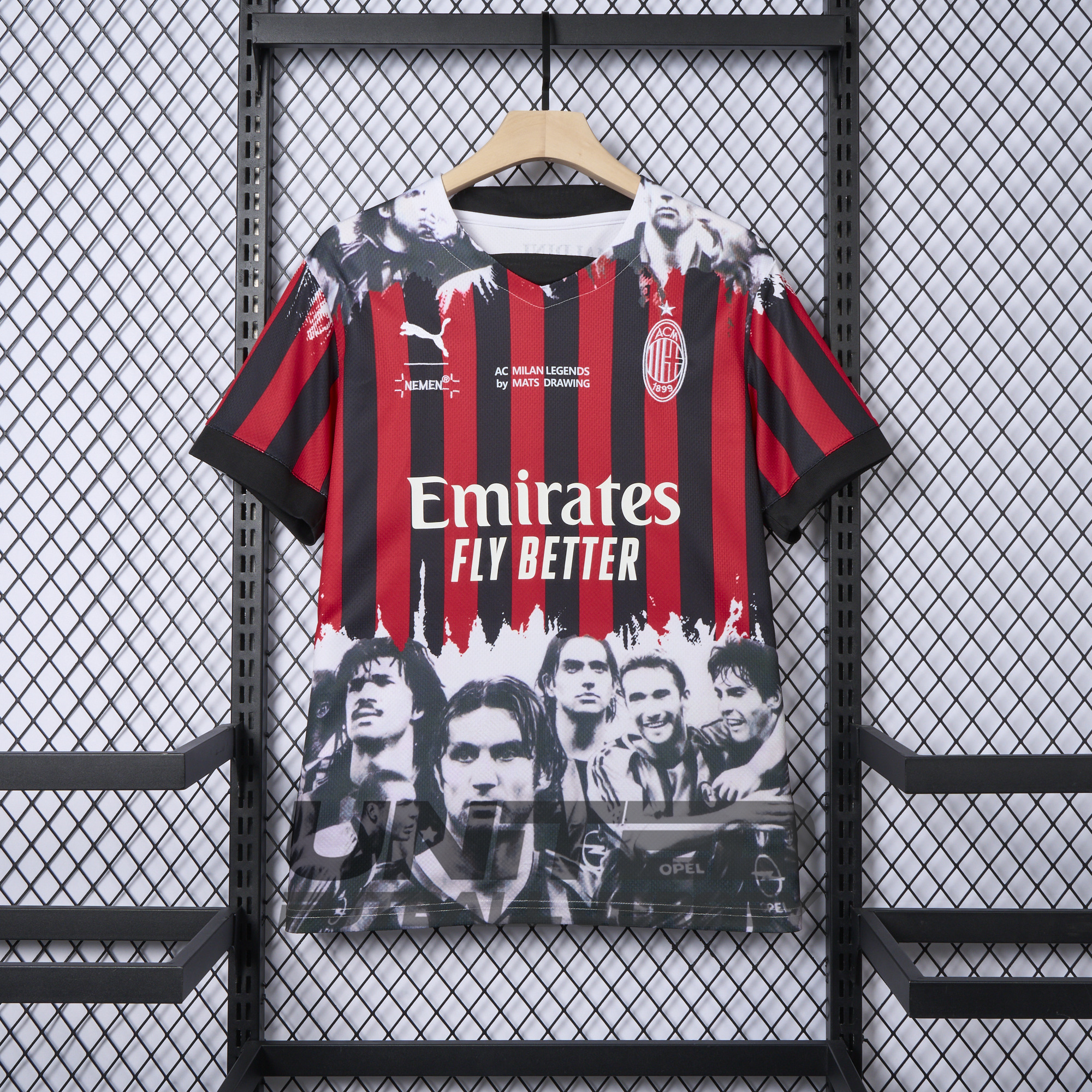 Retro AC Milan 22-23 Legendary Stars Special Edition Jersey - Fans Version - ReplicasJersey