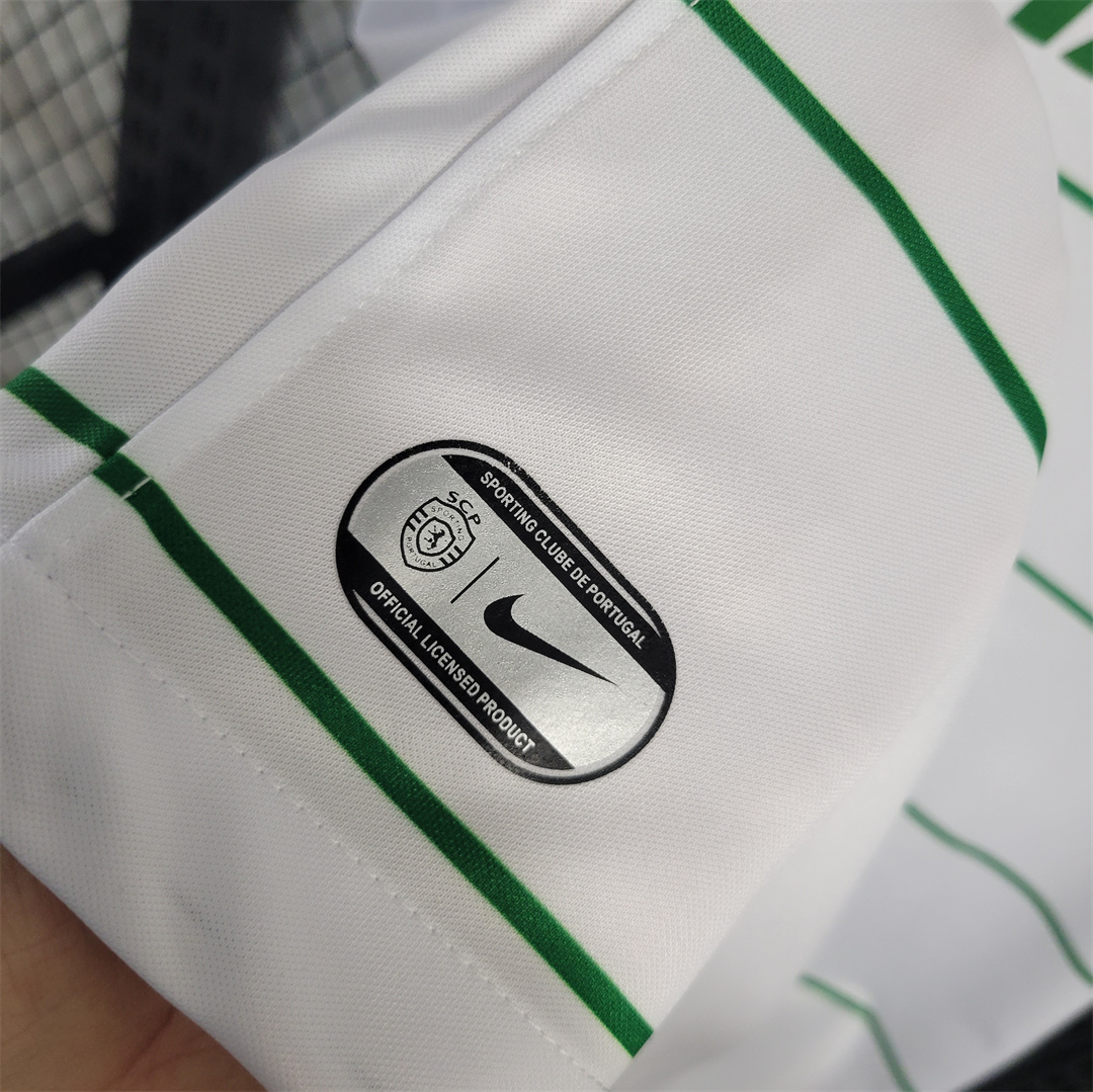 Sporting CP Portugal 23-24 Away Stadium Jersey - Fans Version - ReplicasJersey