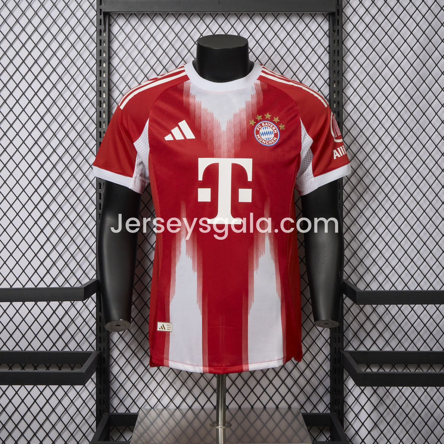 Bayern Munich 25-26 Pattern M Home Jersey(New Leaked Version) - Player Version - ReplicasJersey