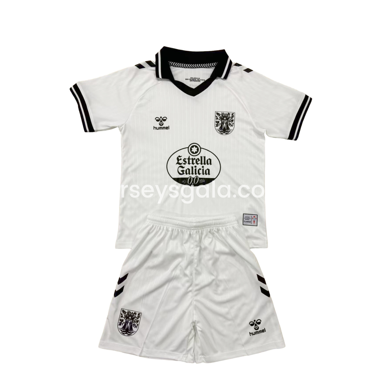 Celta Vigo 24-25 Oliveira Dos Cen Anos White Goalkeeper Men's Adult Jersey Set - Fans Version - ReplicasJersey