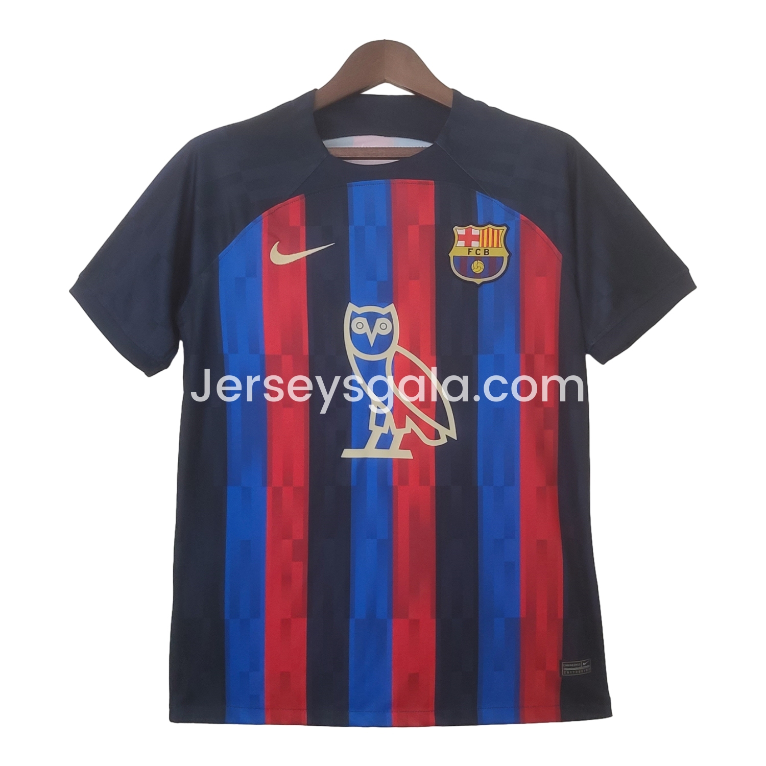 Retro B.A.R.S.A 22-23 Owl Sponsor Home Jersey - ReplicasJersey