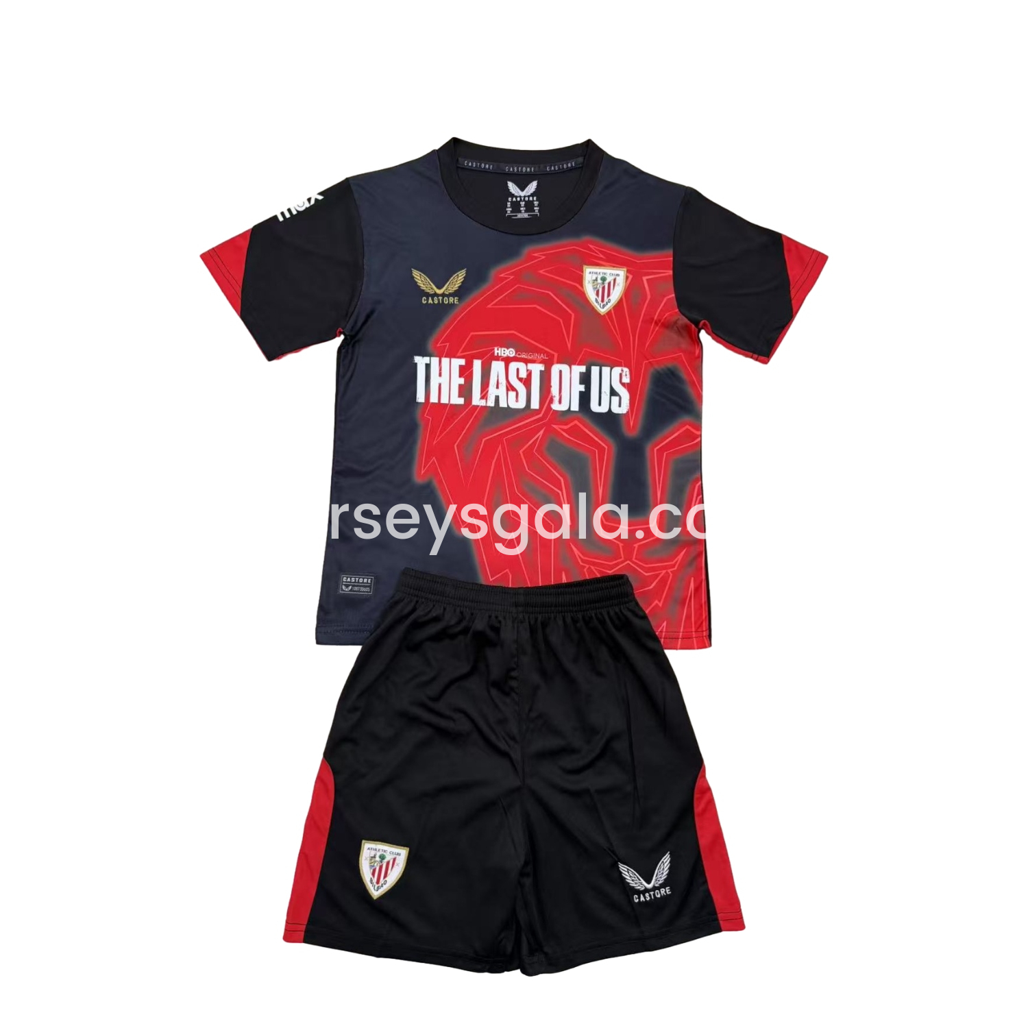 Athletic Bilbao 24-25 Pre-match The Last of Us Special Men's Adult Jersey Set - Fans Version - ReplicasJersey
