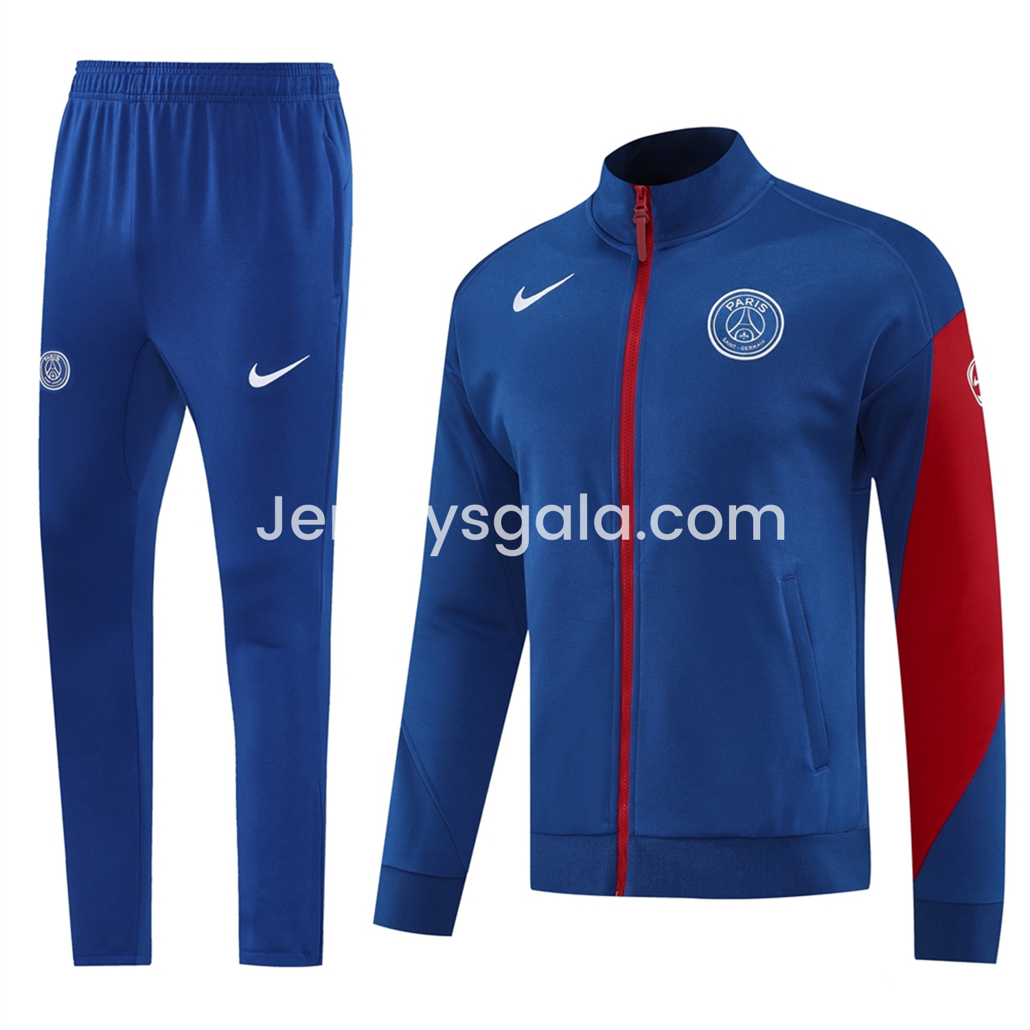 Paris Saint-Germain PSG 25-26 Jacket Training Tracksuit - Blue Jackets and Pants - ReplicasJersey