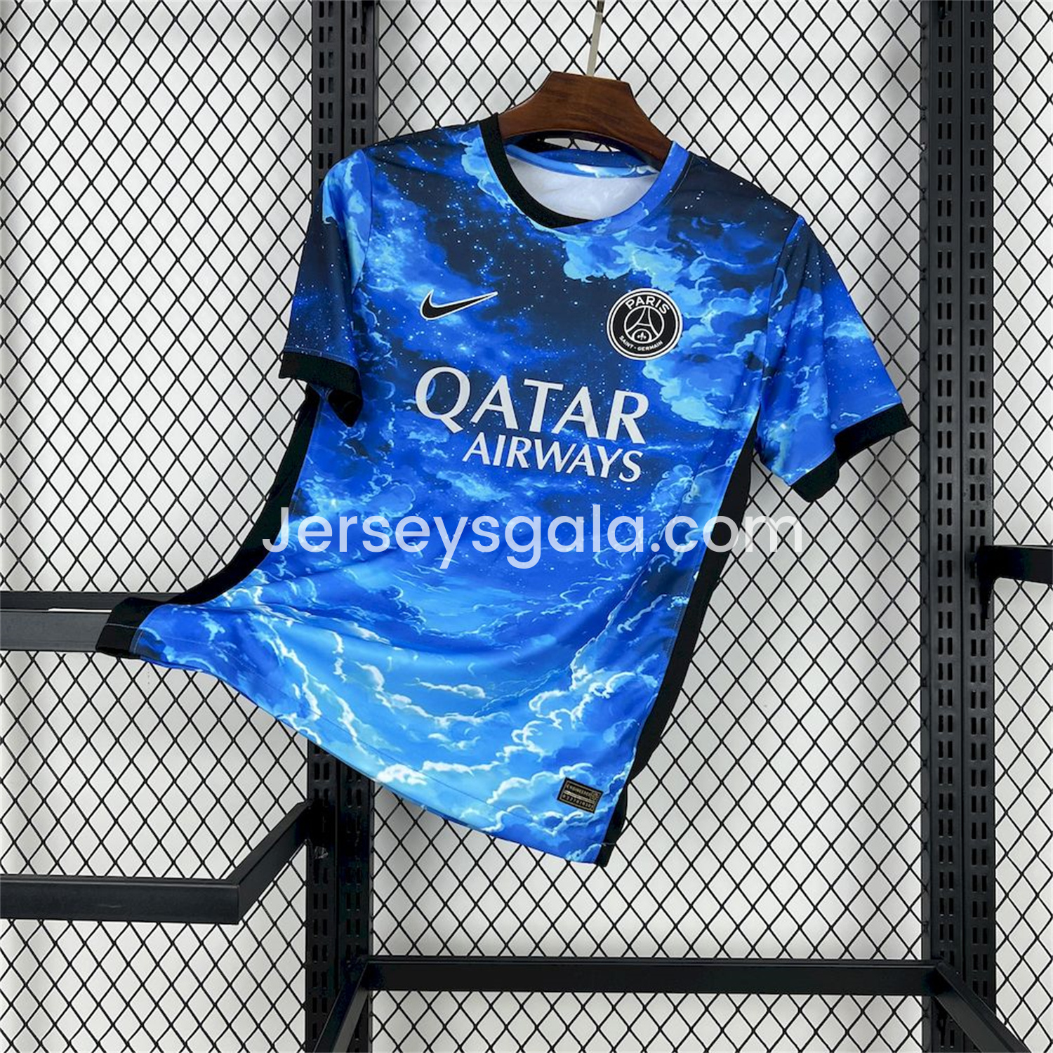 Paris Saint-Germain PSG 25-26 Blue Starry Sky Special Edition Jersey - Fans Version - ReplicasJersey