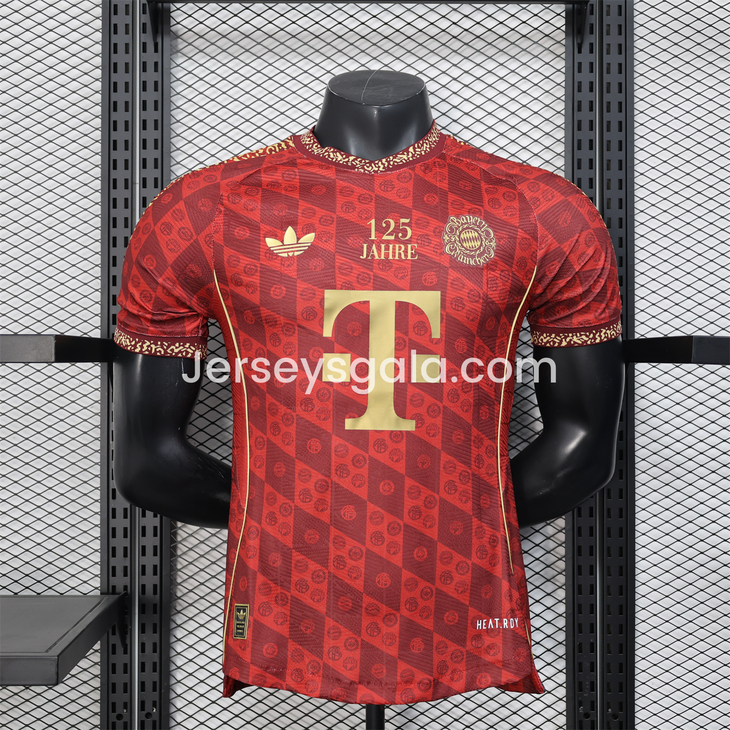 Bayern Munich 2025 125th Anniversary Diamond Pattern Special Jersey - Player Version - ReplicasJersey