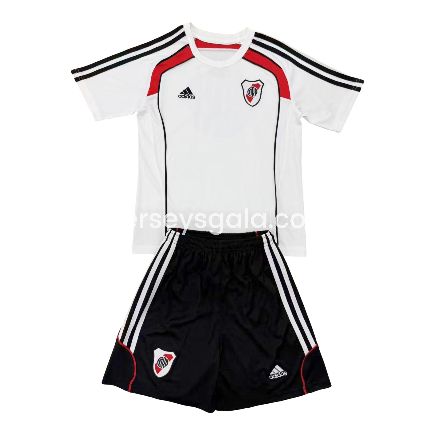 River Plate 25-26 Urban Purist Throwback White Men's Adult Jersey Set - Fans Version - ReplicasJersey