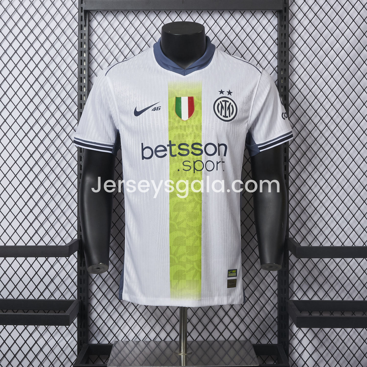 Inter Milan 24-25 Valentino Rossi Special Edition Away Jersey - Player Version - ReplicasJersey