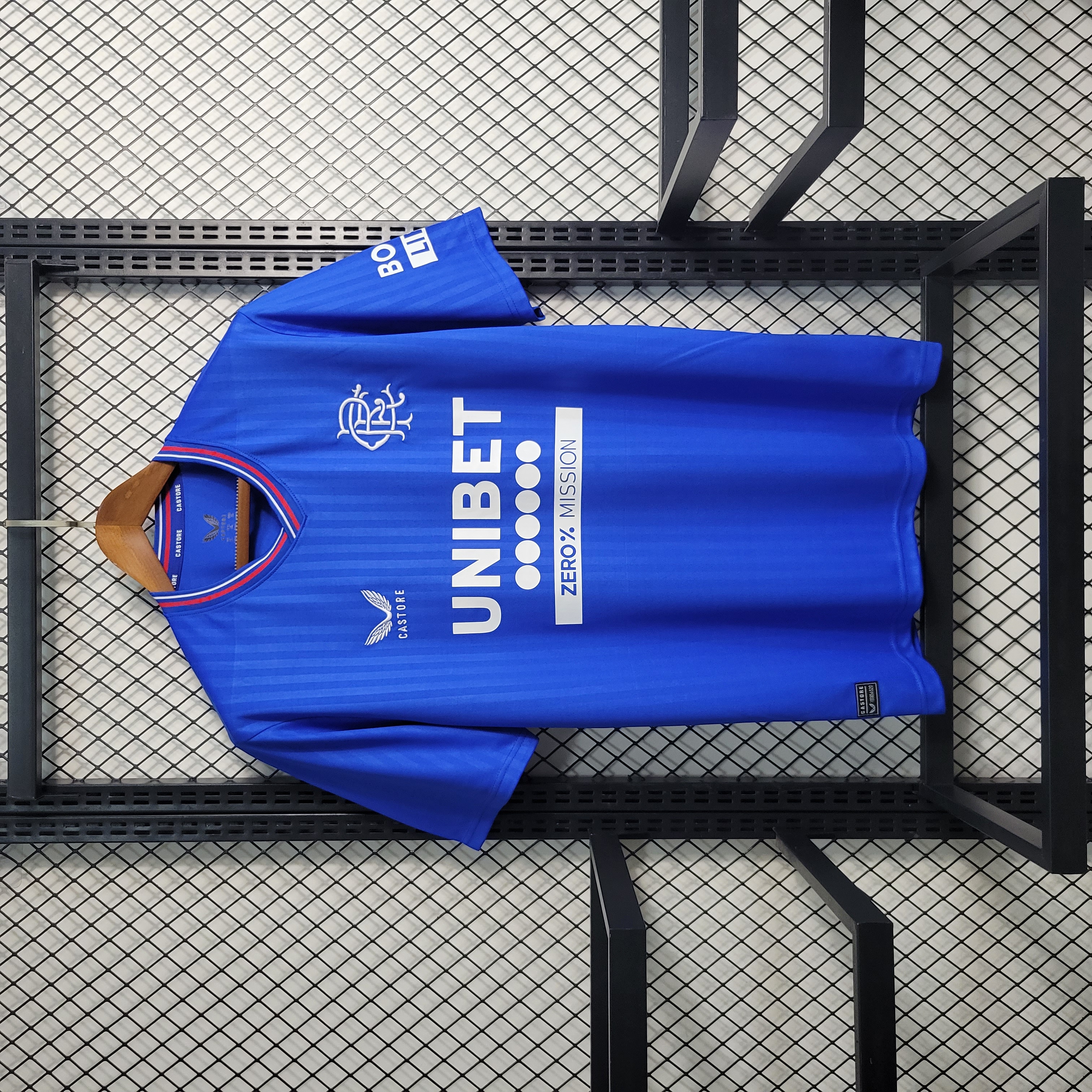 Glasgow Rangers 23-24 Home Stadium Jersey - Fans Version - ReplicasJersey