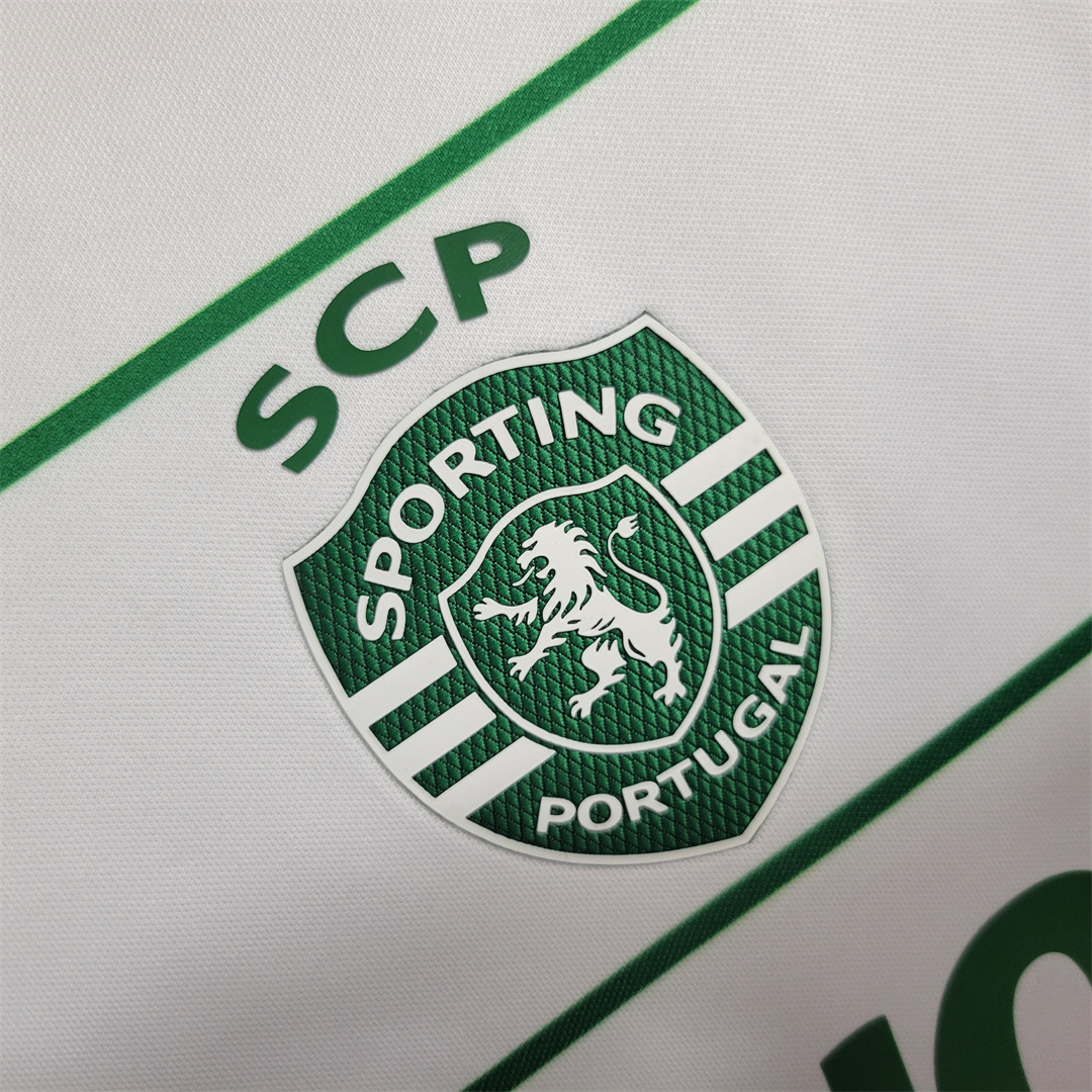 Sporting CP Portugal 23-24 Away Stadium Jersey - Fans Version - ReplicasJersey
