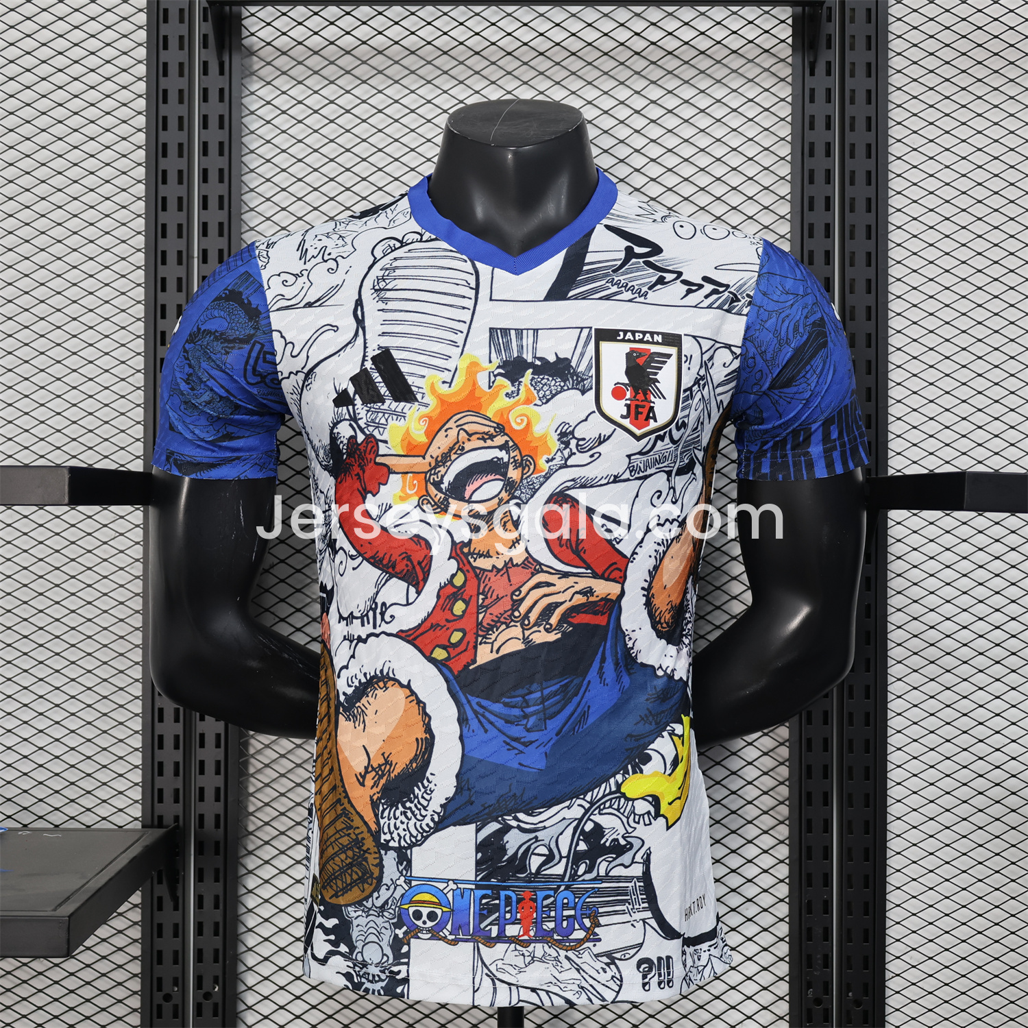 Japan 25-26 Colorful Gear 5 Nika White Special Edition Jersey - Player Version - ReplicasJersey