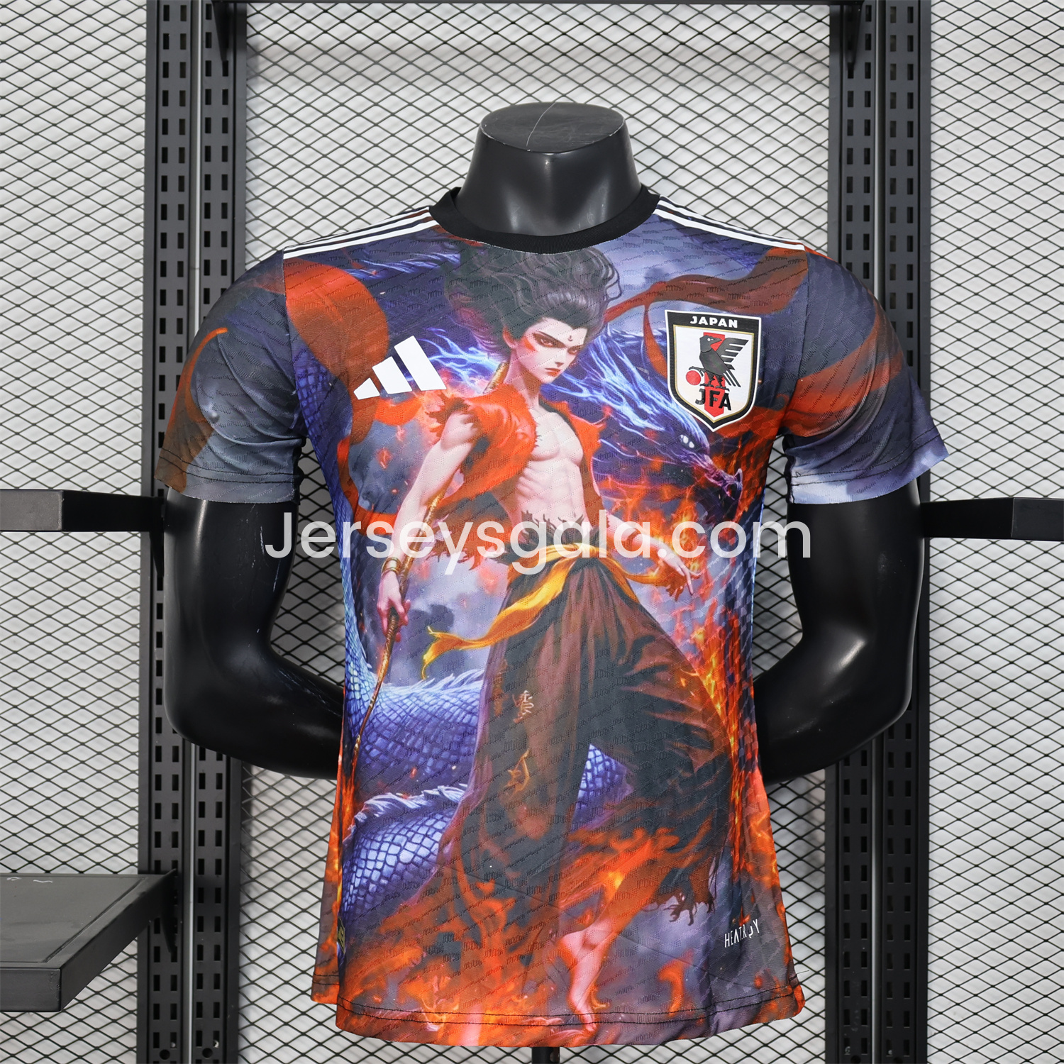 Japan 25-26 Red Evolution Form Nezha Purple Special Edition Jersey - Player Version - ReplicasJersey