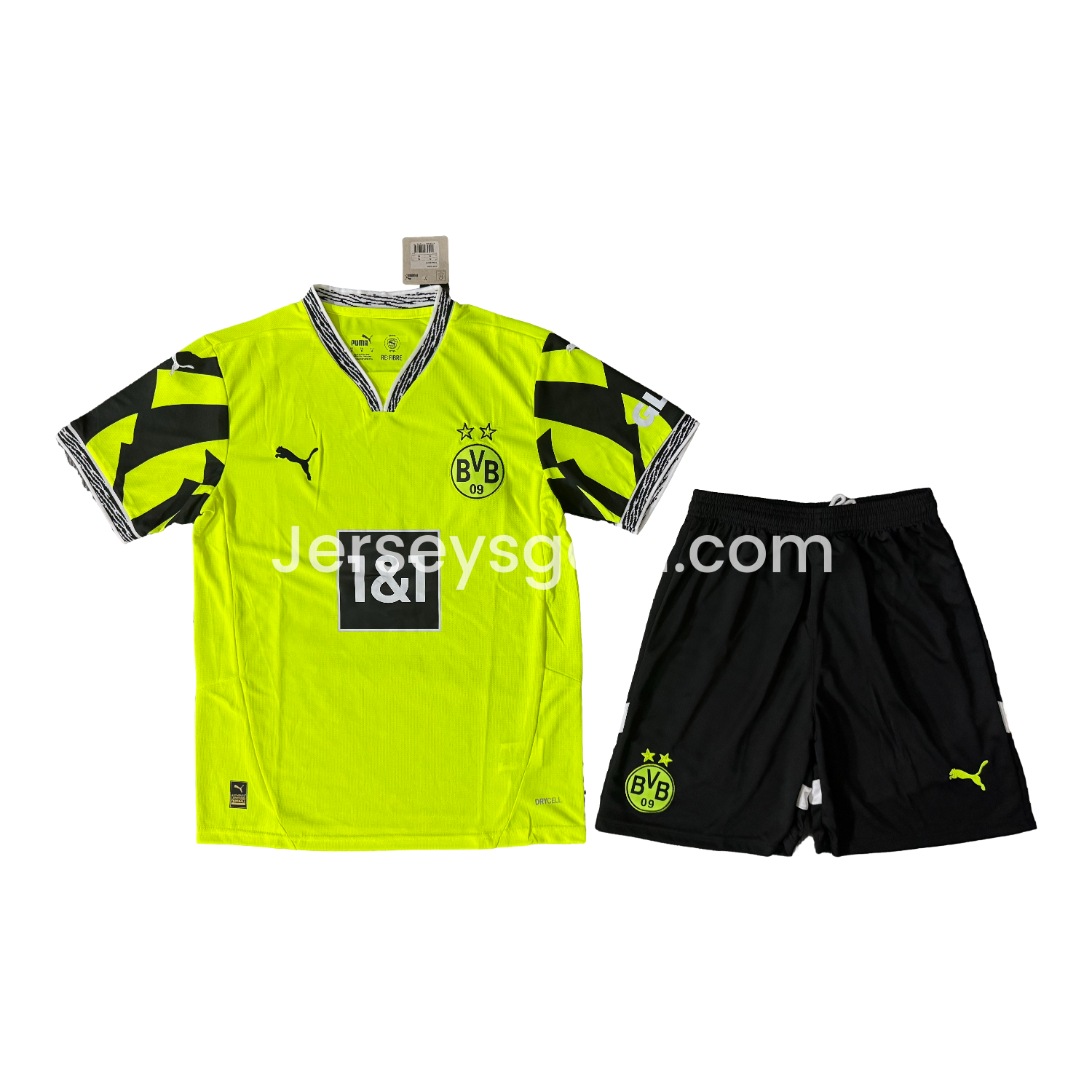 Dortmund 24-25 Yellow Alert Special Edition Men's Adult Jersey Set - Fans Version - ReplicasJersey