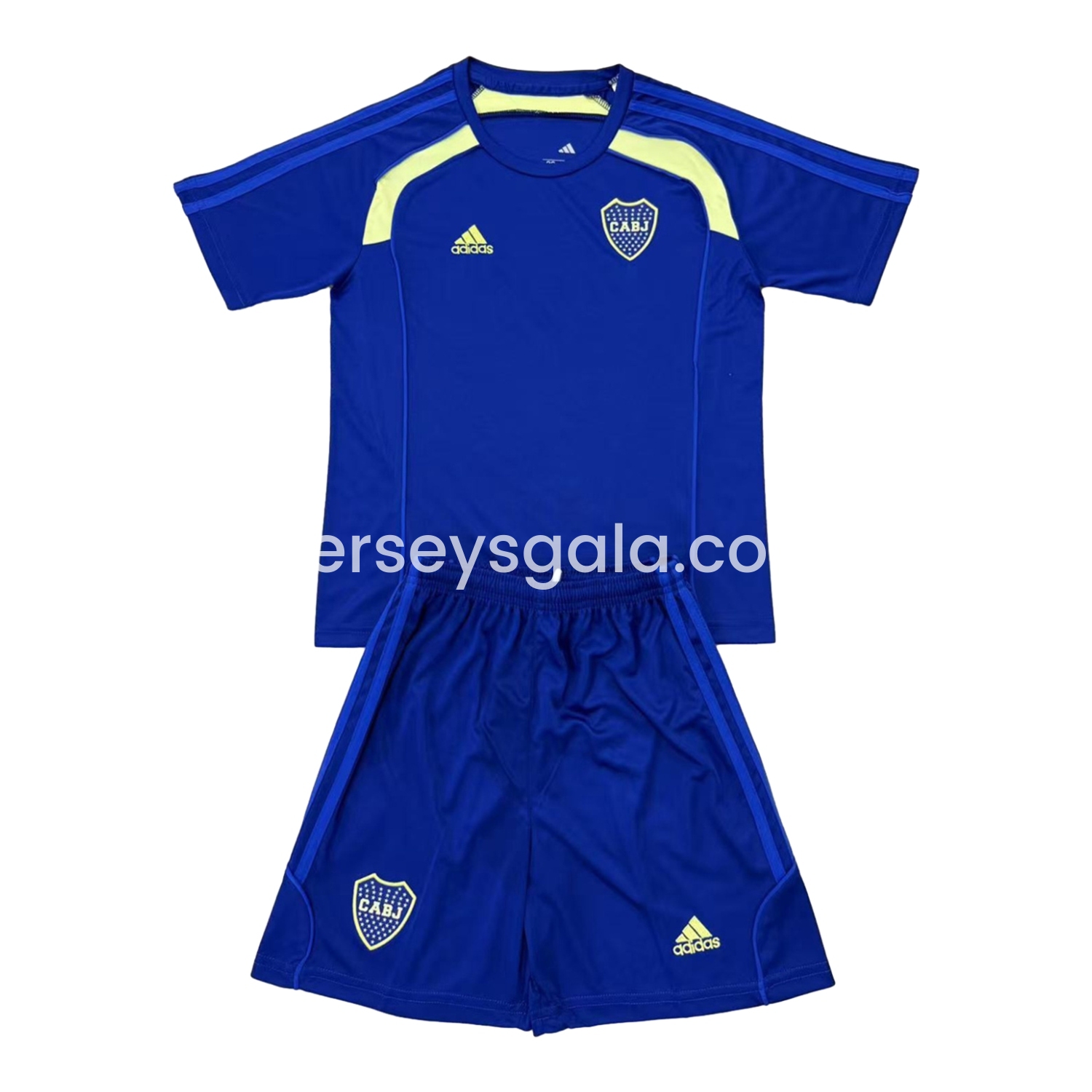 Boca Juniors 25-26 Urban Purist Throwback Blue Men's Adult Jersey Set - Fans Version - ReplicasJersey