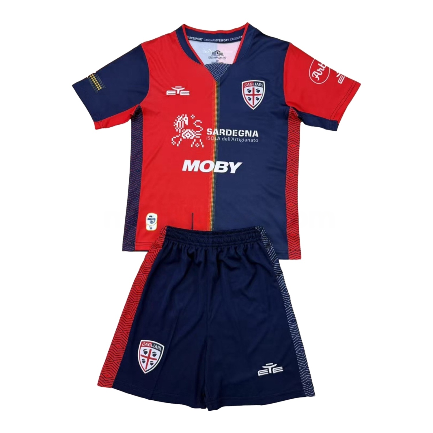 Cagliari Calcio 24-25 Home Kids Kit - ReplicasJersey
