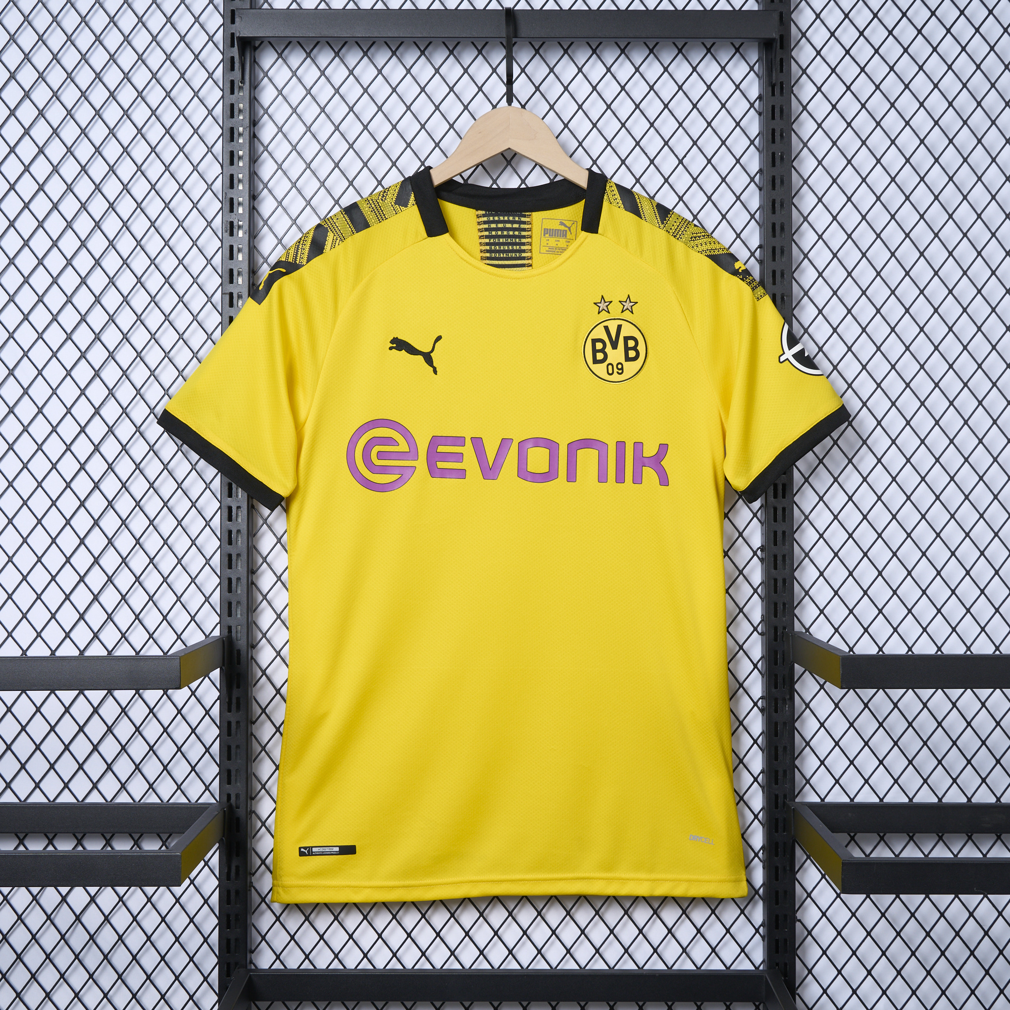 Retro Dortmund 2019-20 Home Stadium Jersey - ReplicasJersey