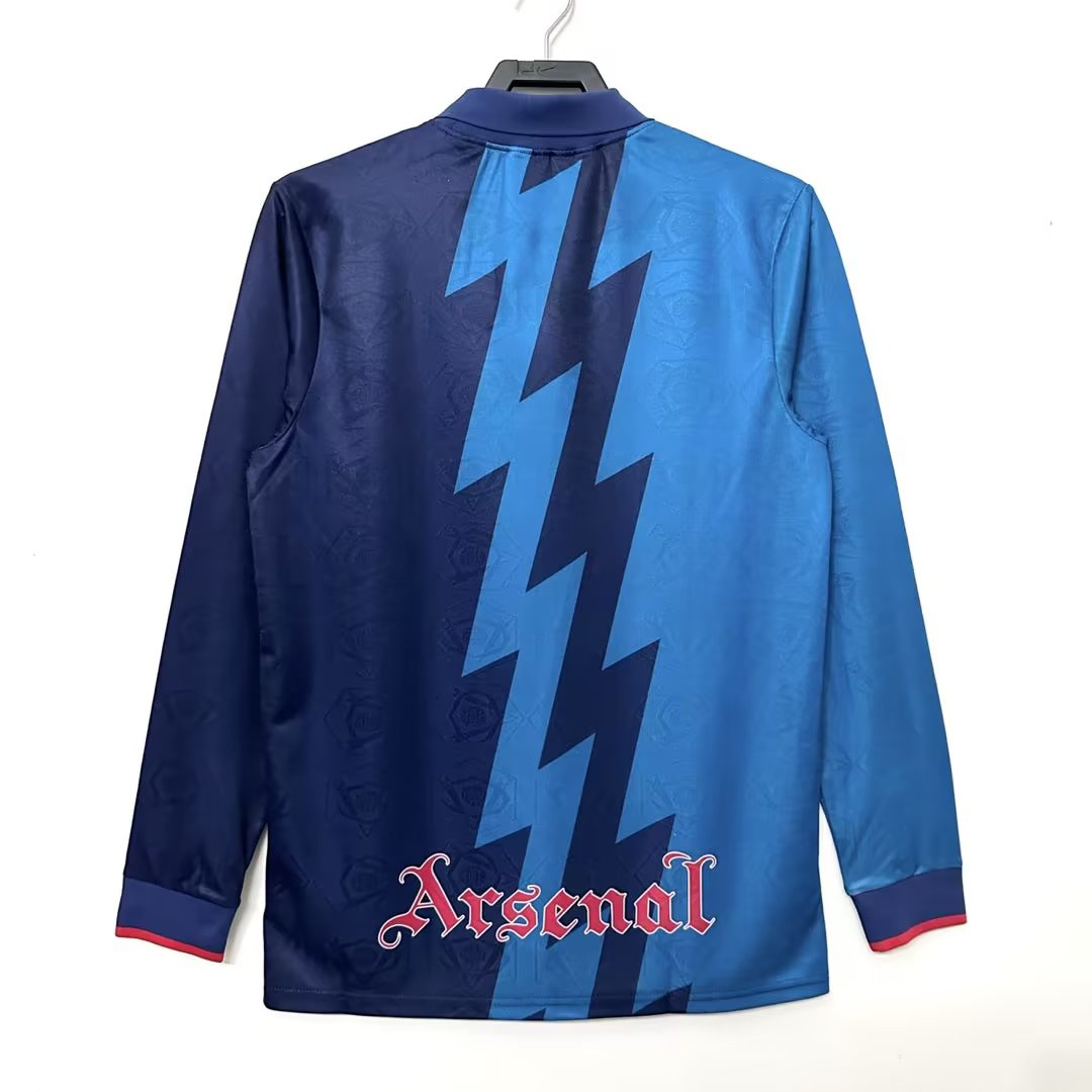 Arsenal Retro 95-96 Away Long Sleeve Jersey - ReplicasJersey