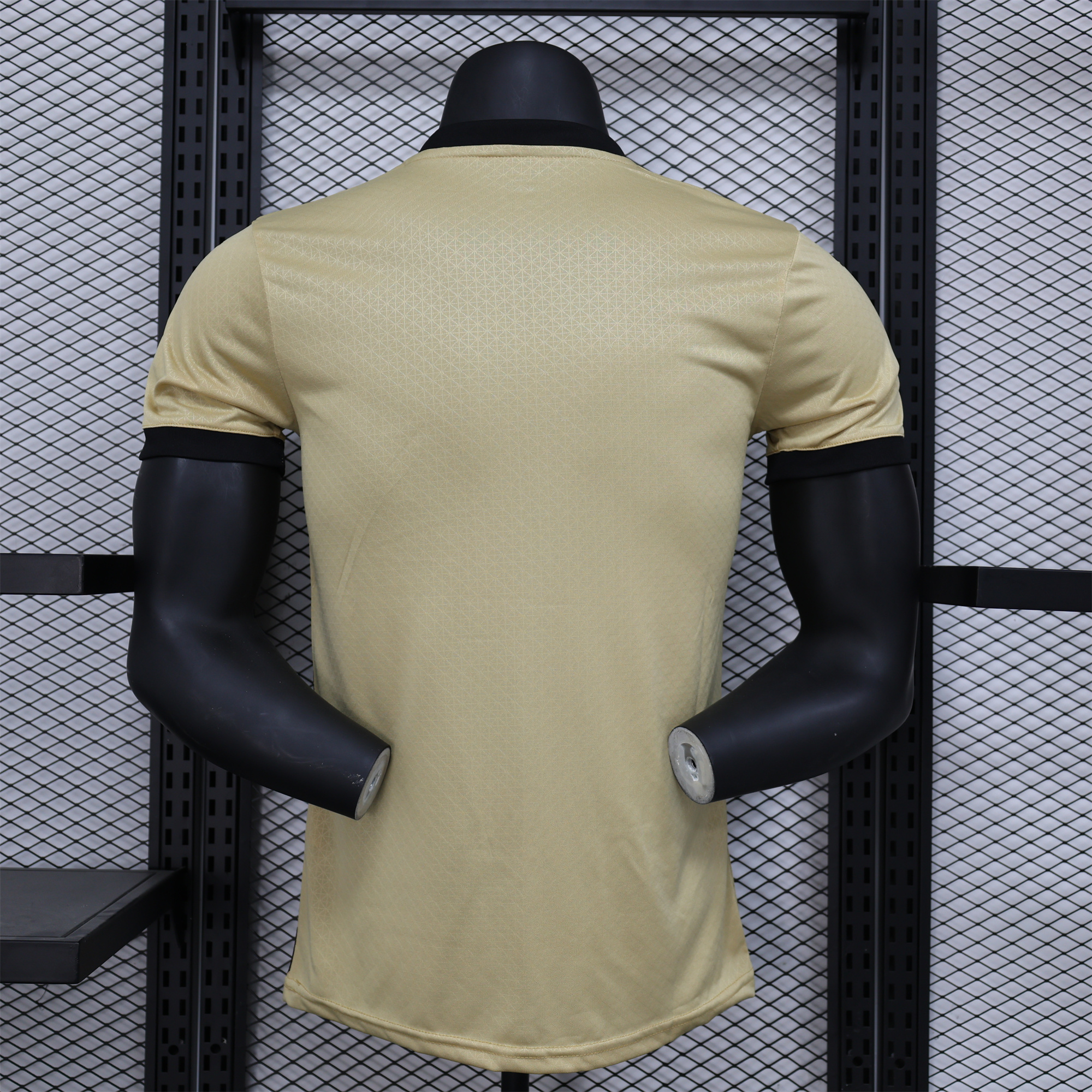 Manchester City 24-25 Gold and Black Loong Jersey - Player Version - ReplicasJersey