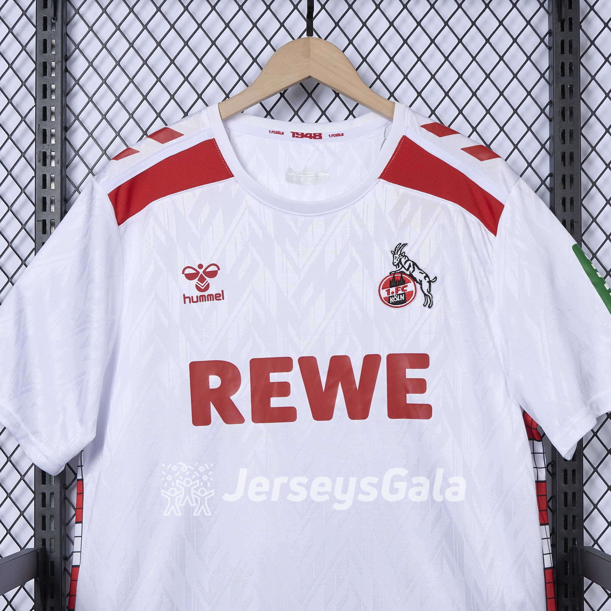 1. FC Köln 24-25 Home Jersey - Fans Version - ReplicasJersey