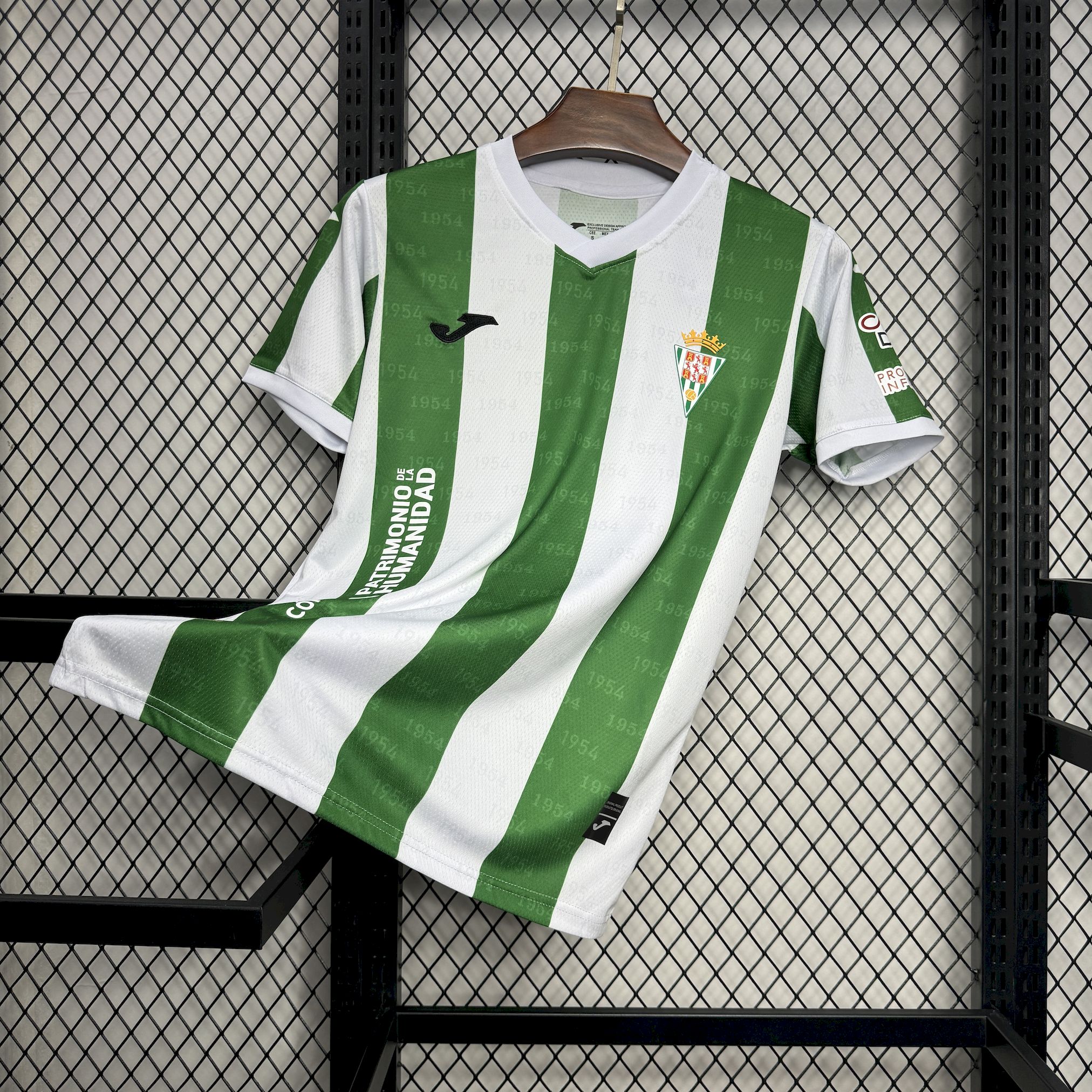 Cordoba CF 24-25 Home Stadium Jersey With All Sponsors - Fans Version - ReplicasJersey