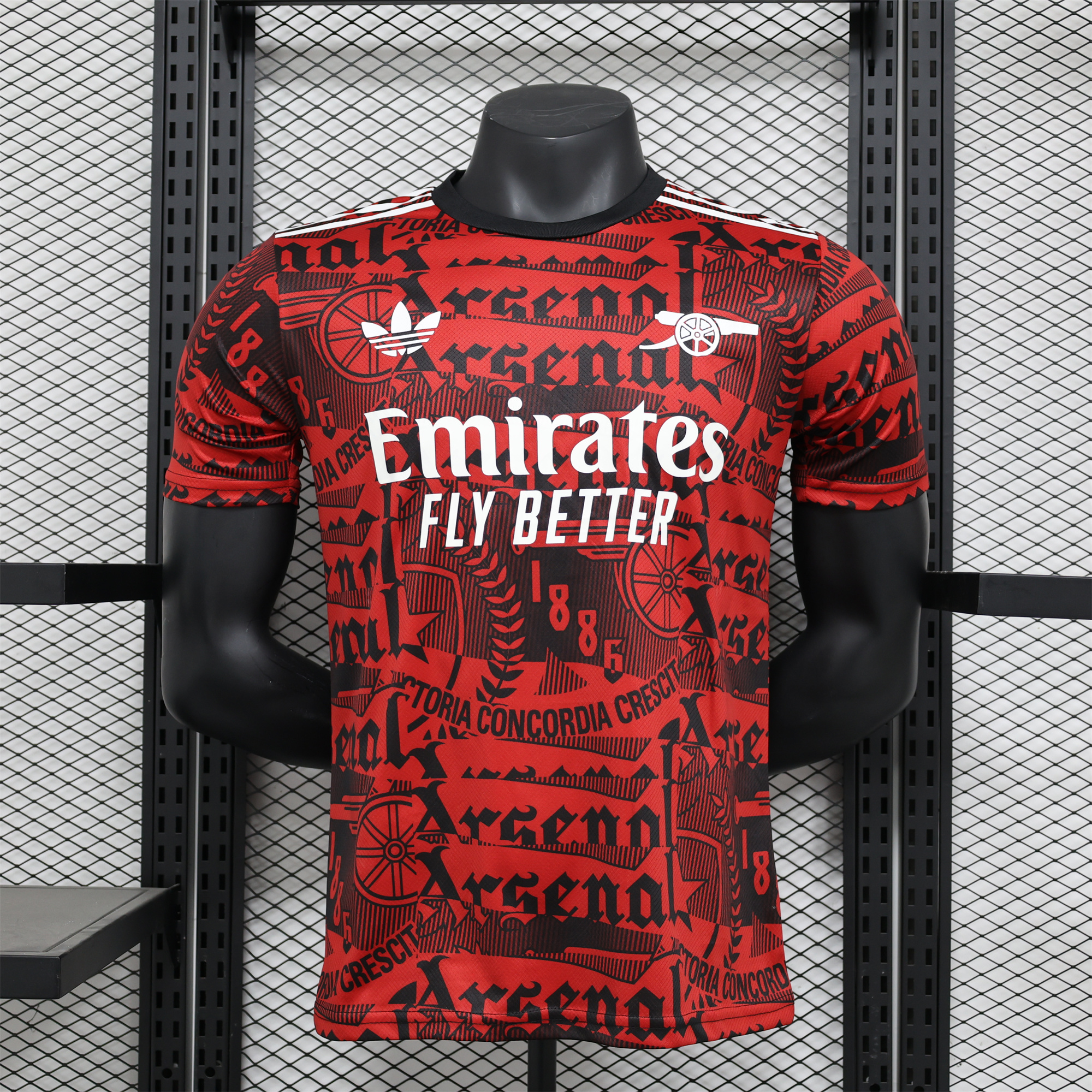 Arsenal 24-25 Red 1986 Special Edition Jersey - Player Version - ReplicasJersey