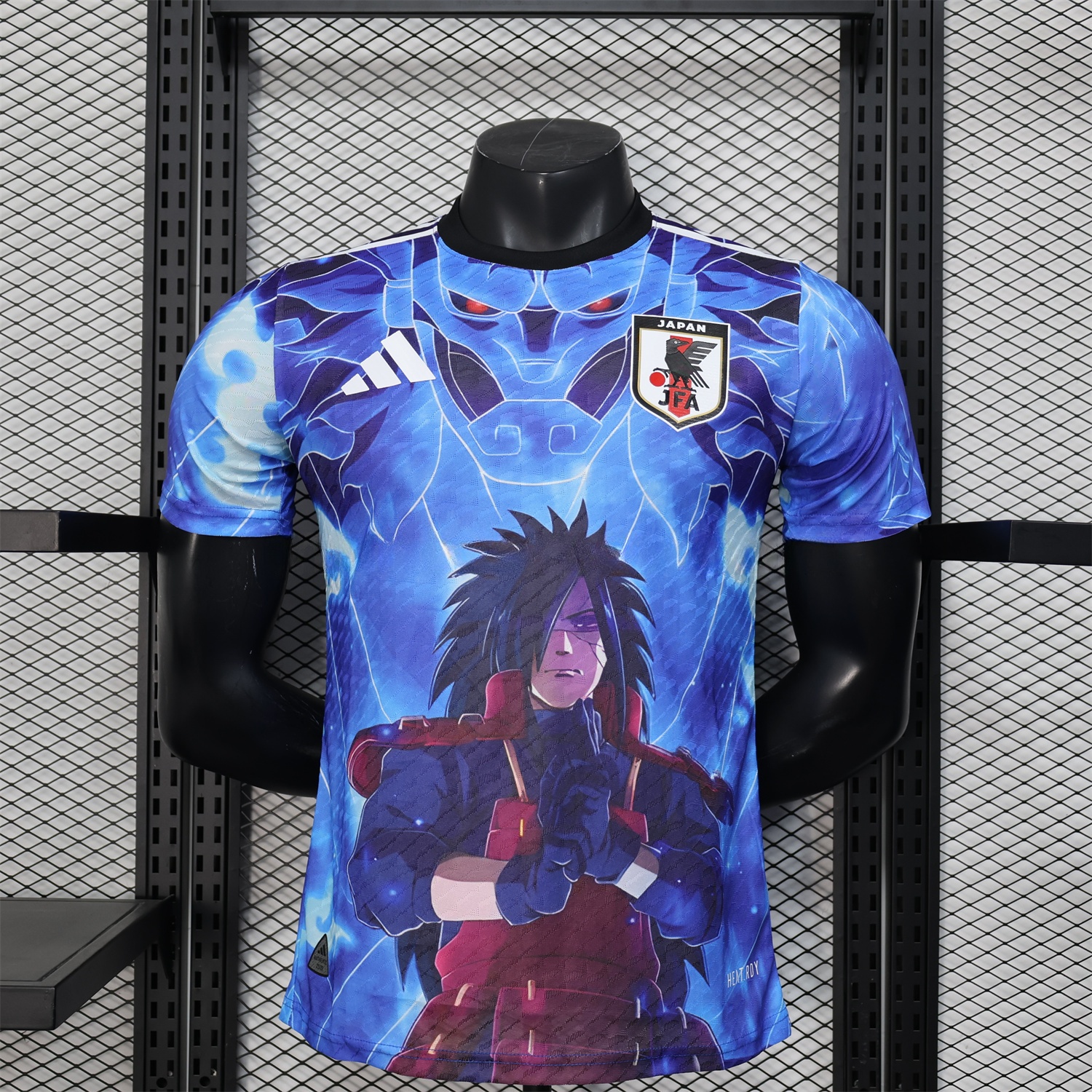 Japan 25-26 Uchiha Madara Susanoo Blue Special Jersey - Player Version - ReplicasJersey