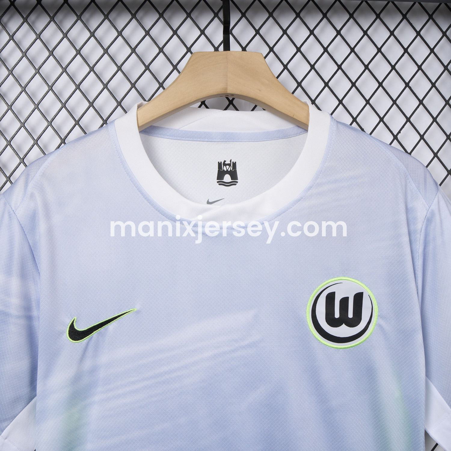 Wolfsburg 25-26 Away Unsponsored Jersey - Fans Version - ReplicasJersey