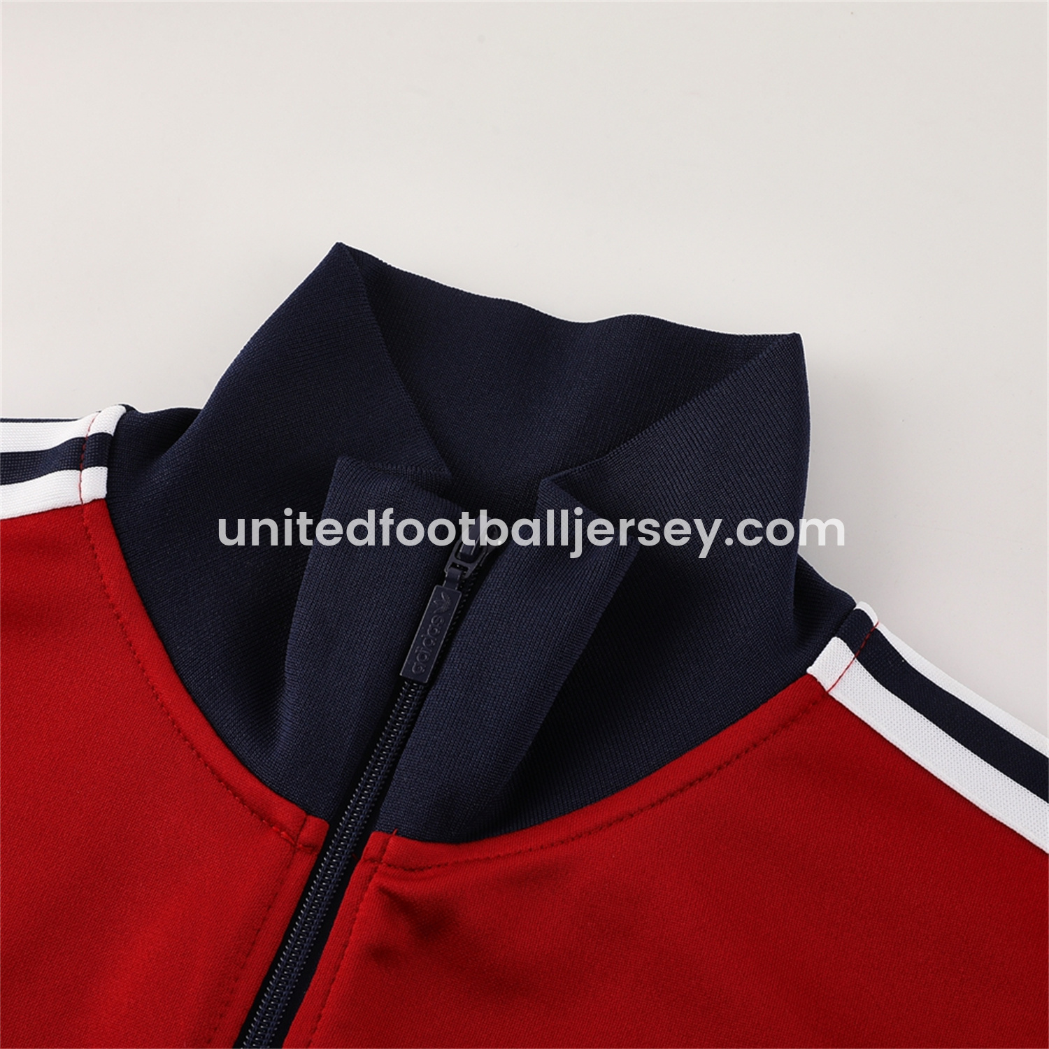 Arsenal 24-25 Throwback Jacket Training Tracksuit - Red Jackets & Blue Pants - ReplicasJersey