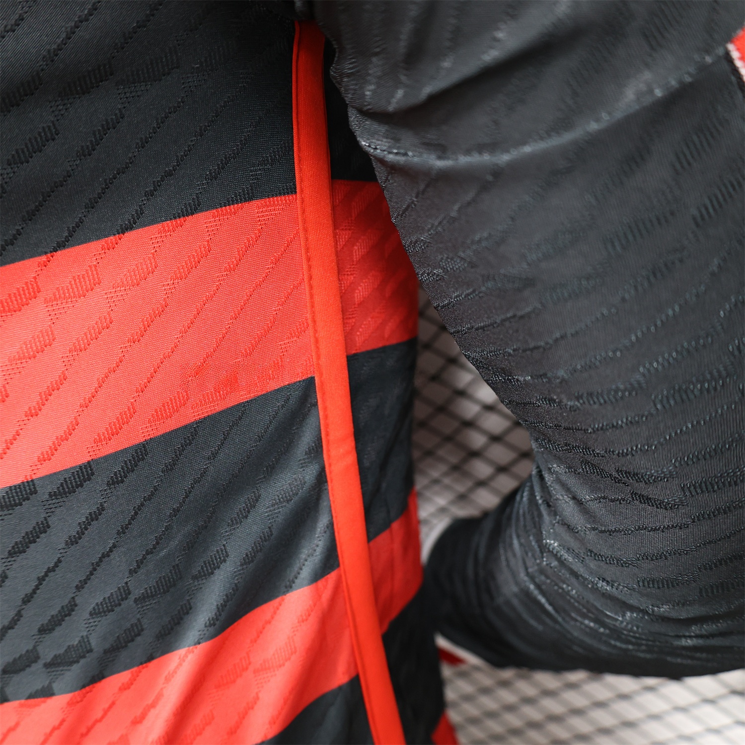 Flamengo 25-26 Home Jersey with Sponsors - Player Version - ReplicasJersey