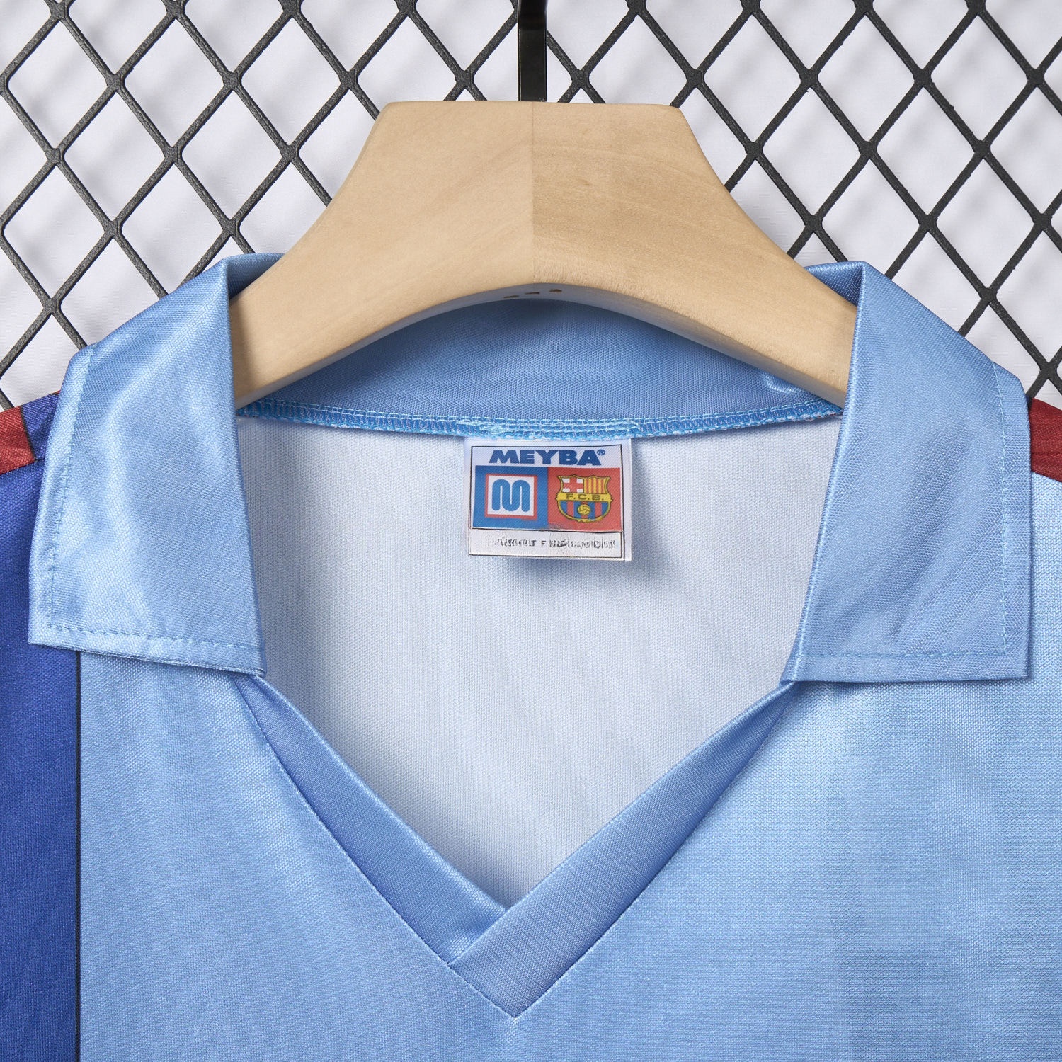 Retro B.A.R.S.A 1982-84 Away Blue Jersey - ReplicasJersey