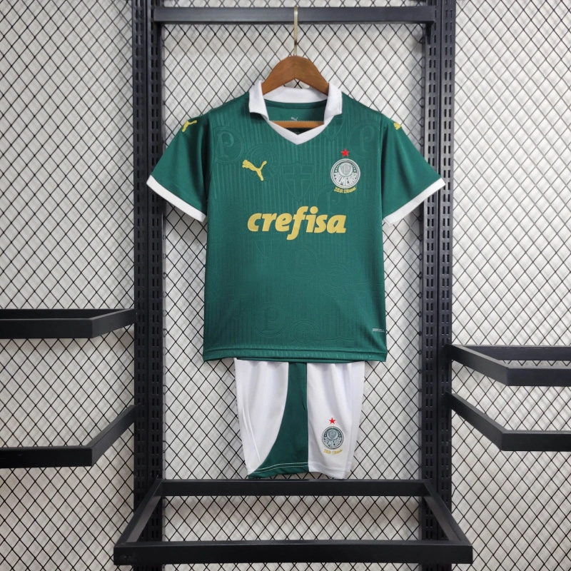 Palmeiras 2024 Home Stadium Kids Kit - ReplicasJersey
