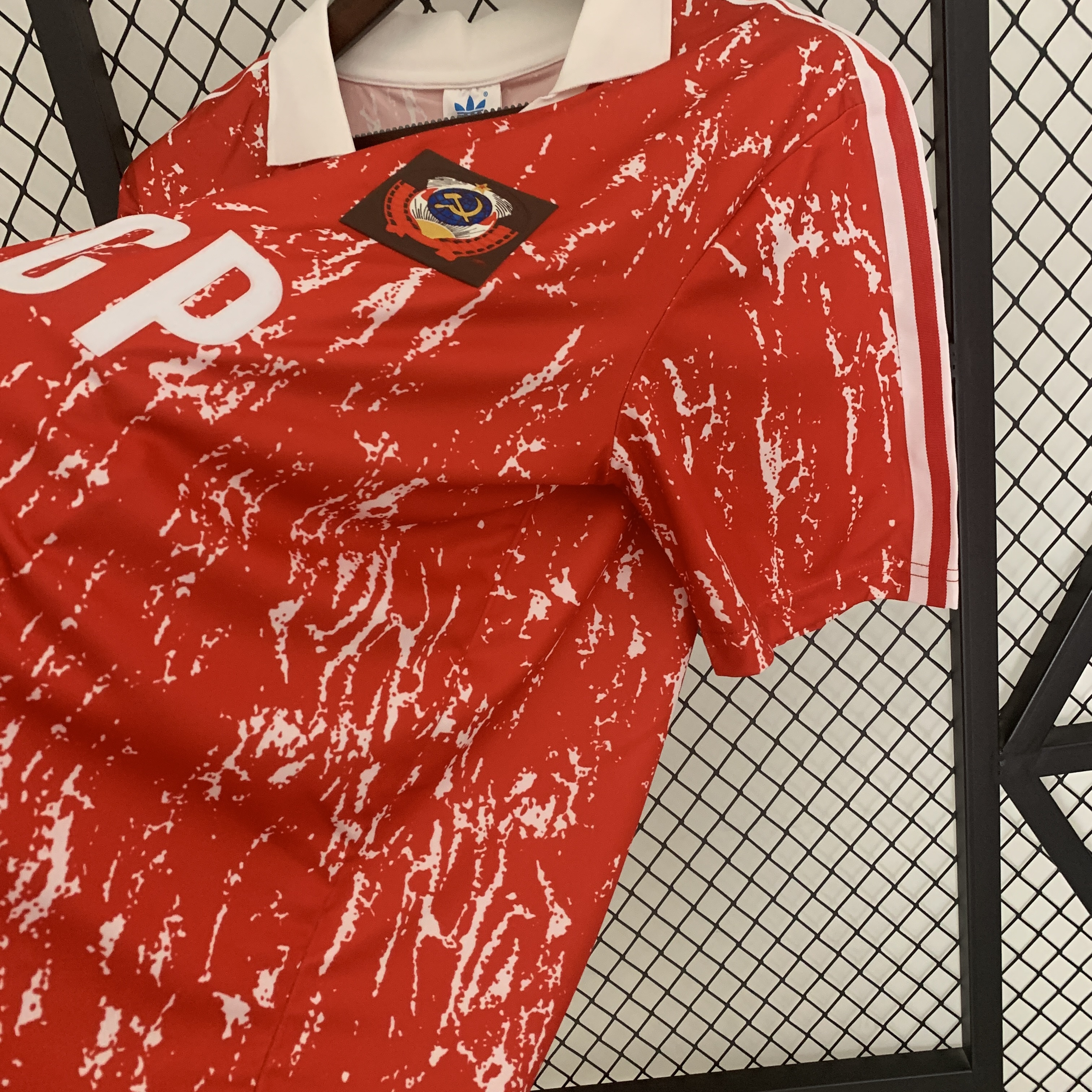 Retro Soviet Union 1990 Home Stadium Jersey - ReplicasJersey