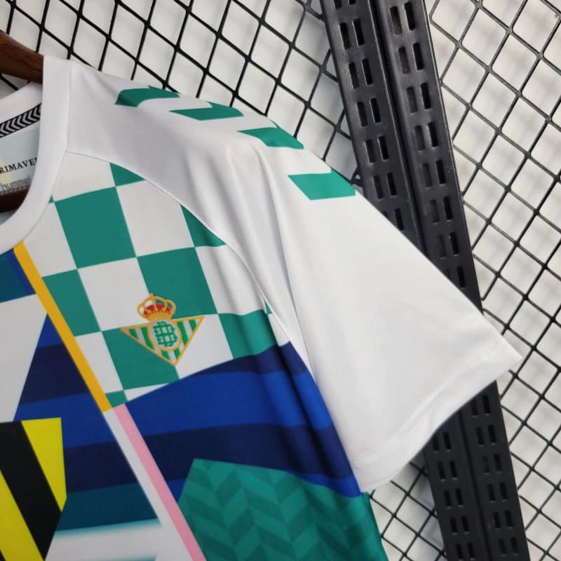 Real Betis 2024 Spring Festival Pre-match Jersey - Fans Version - ReplicasJersey