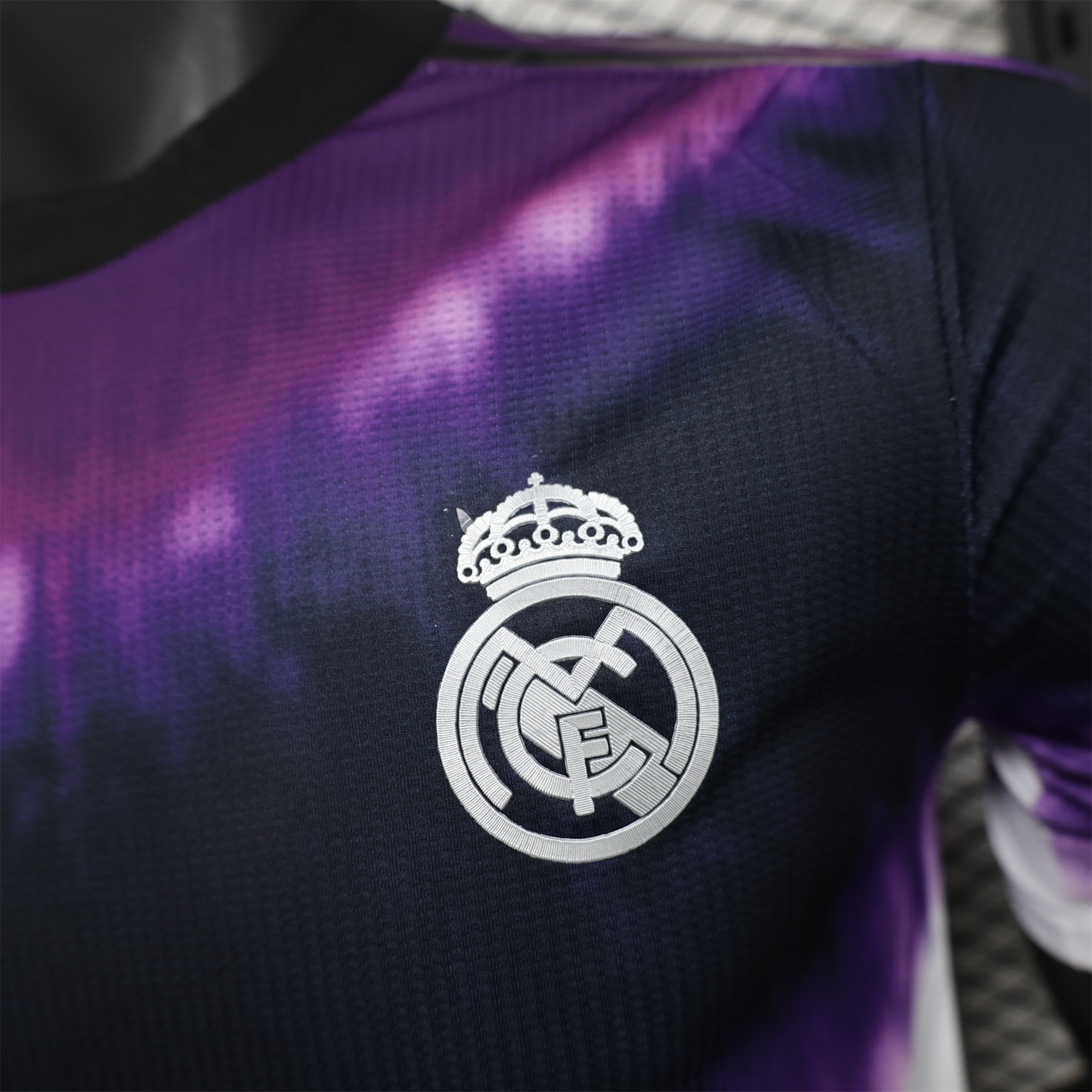 Real Madrid 24-25 White & Purple Spring Festival Special Edition Jersey - Player Version - ReplicasJersey