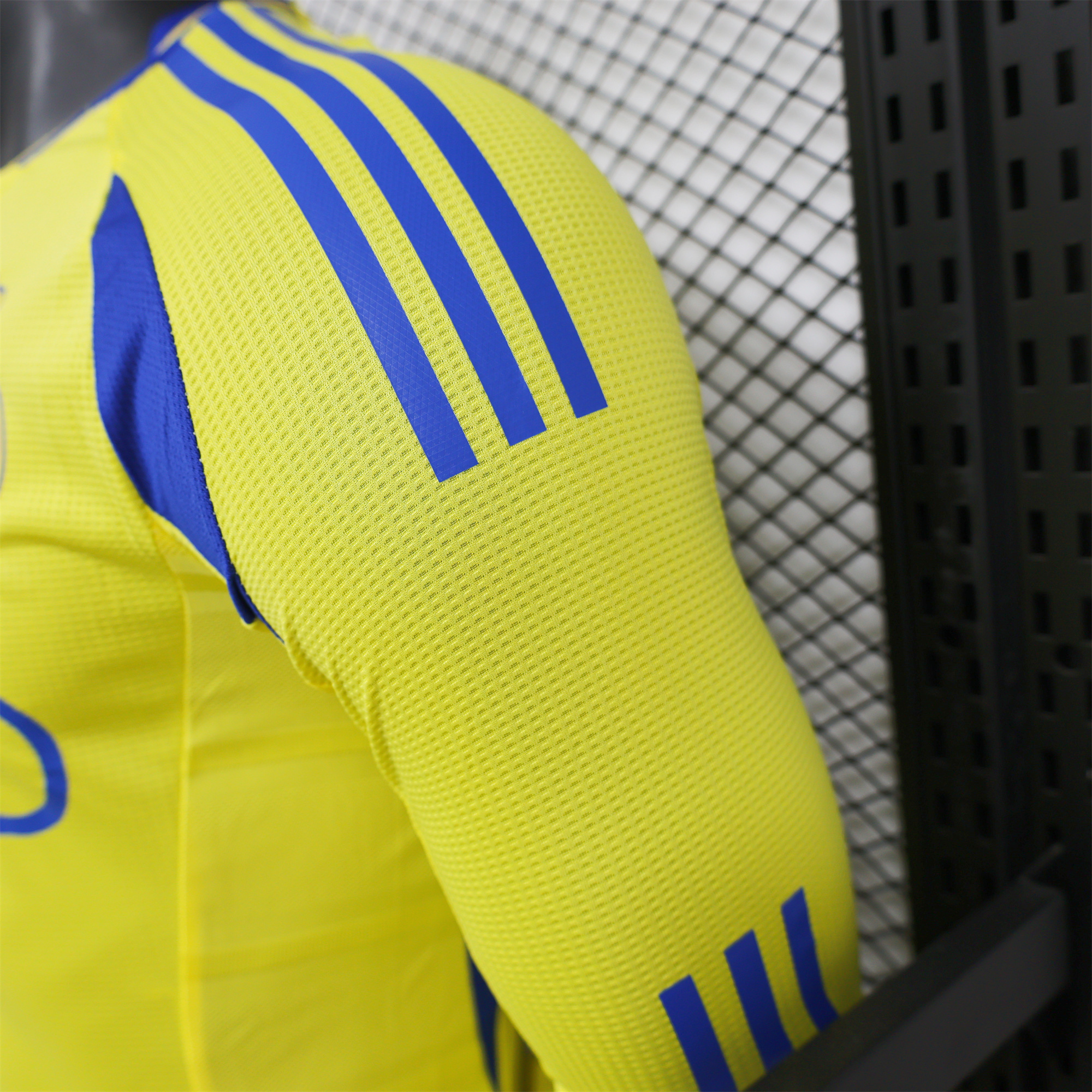 Al Nassr Riyadh Victory 24-25 Home Long Sleeve Jersey - Player Version - ReplicasJersey