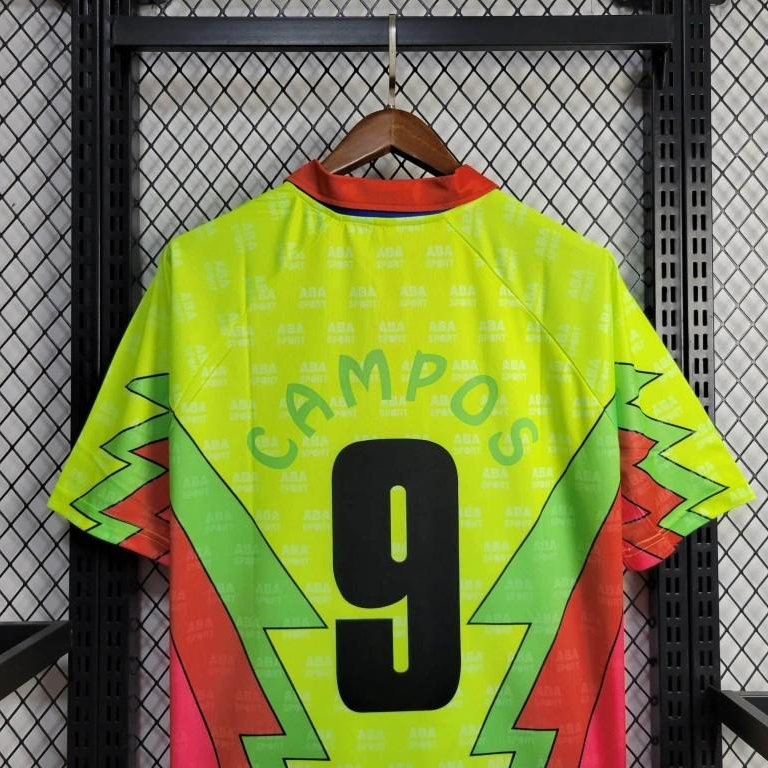 Retro Mexico 1995 Goalkeeper Green Jersey - ReplicasJersey