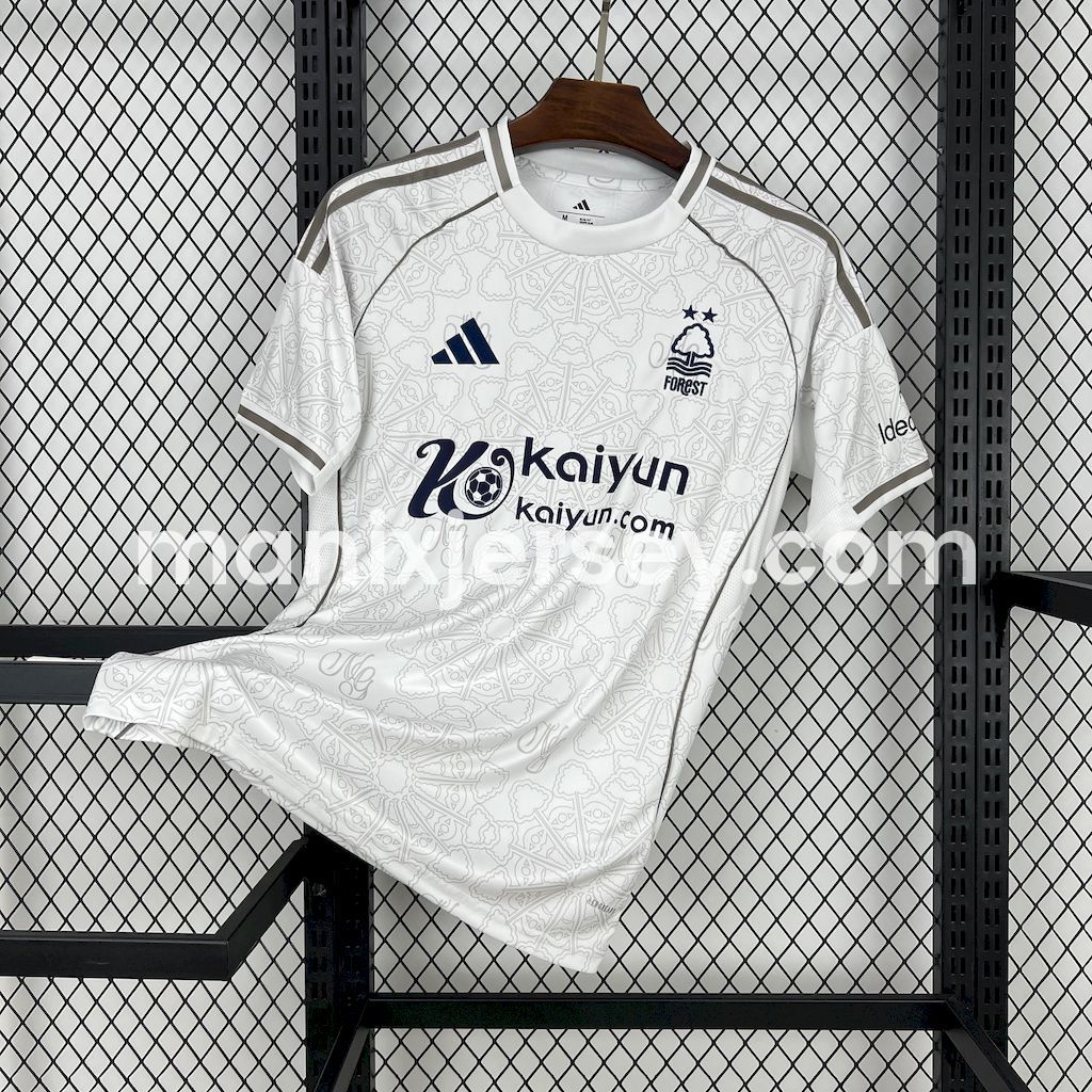 Nottingham Forest 25-26 Away Jersey - Fans Version - ReplicasJersey