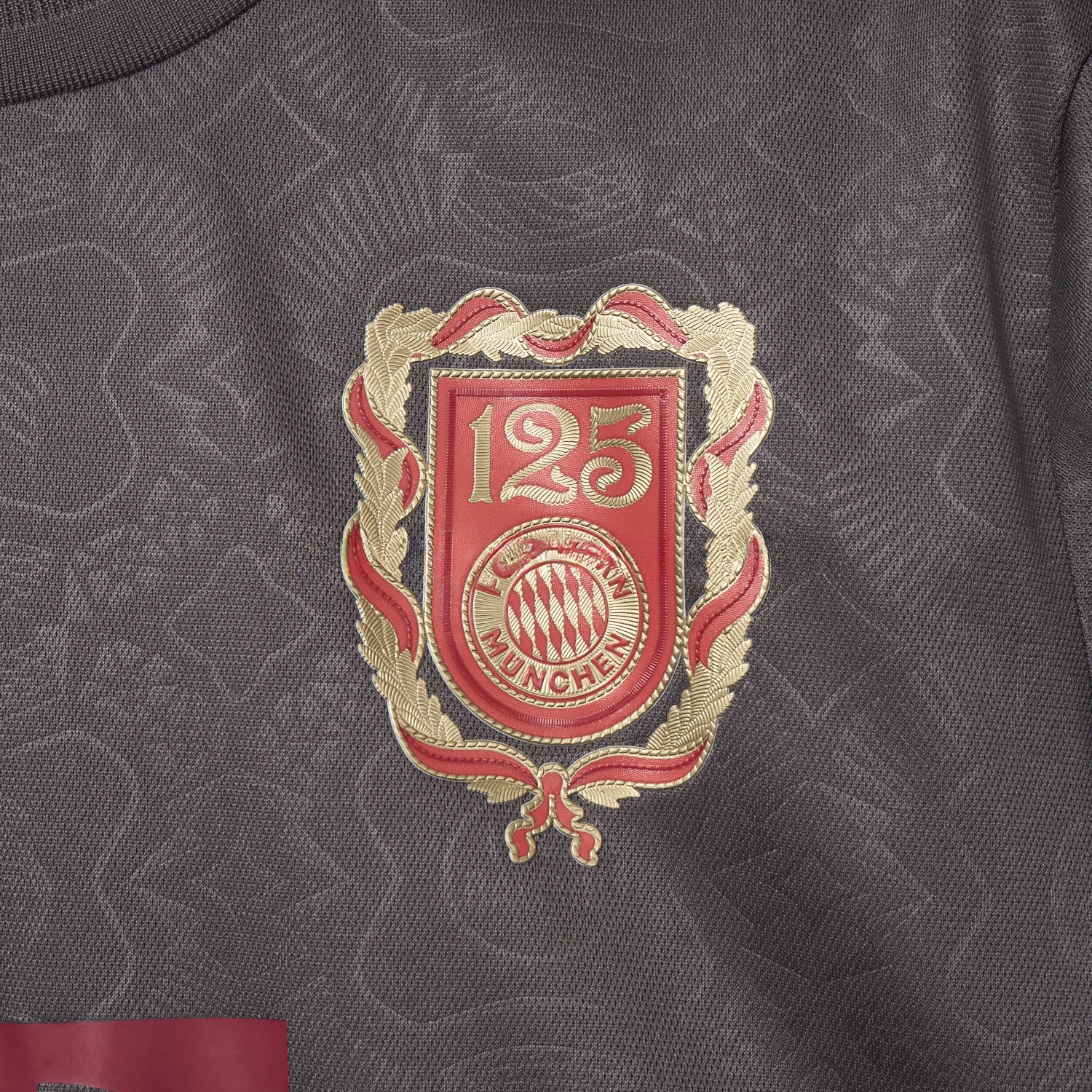 Bayern Munich 2025 Grey 125th Anniversary Jersey - Fans Version - ReplicasJersey