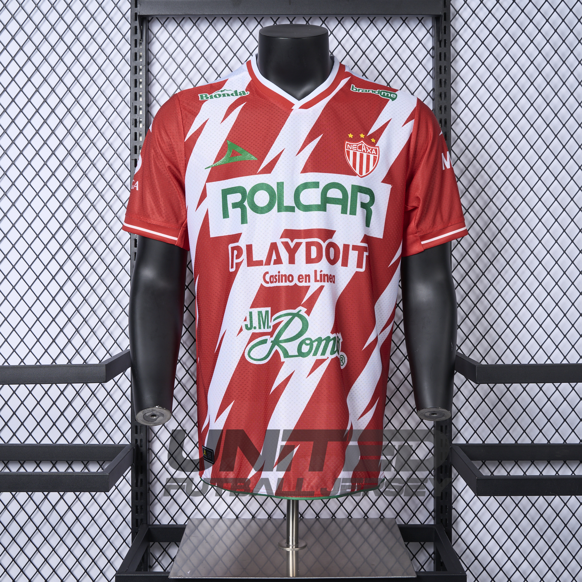 Club Necaxa 24-25 Home Jersey - Player Version - ReplicasJersey