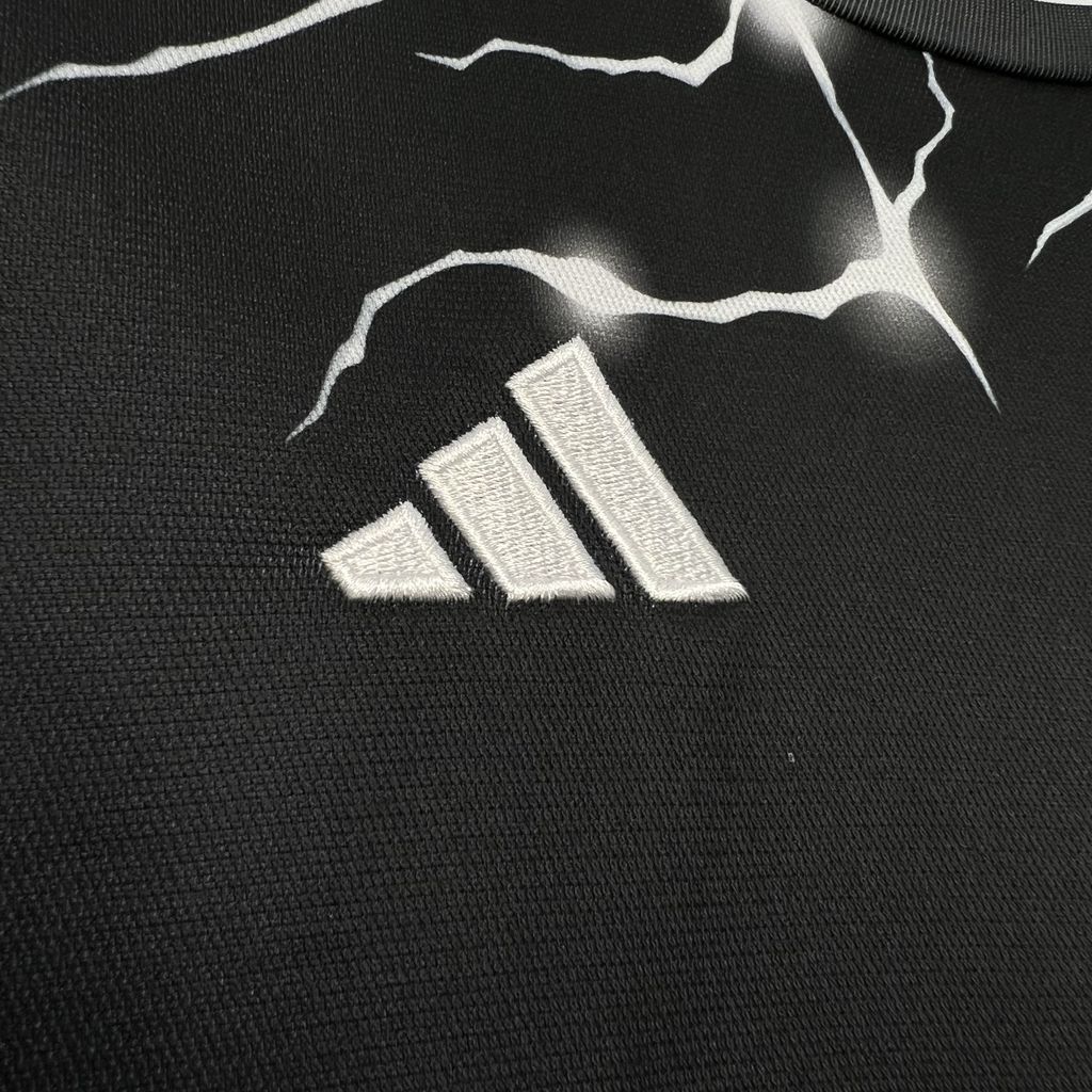 Real Madrid 24-25 Black Leopard Jersey - Fans Version - ReplicasJersey