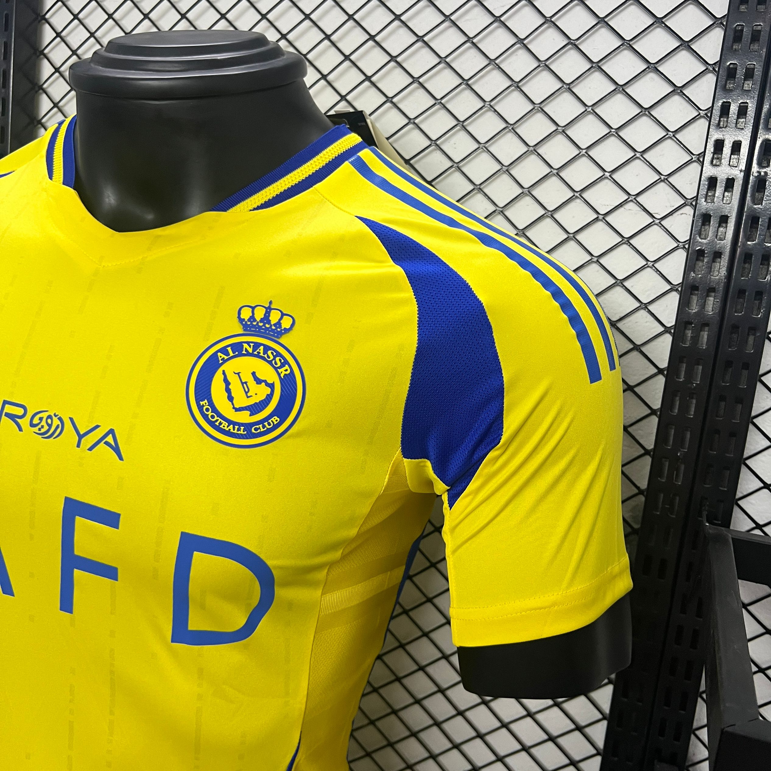Al Nassr Riyadh Victory 24-25 Home Stadium Jersey - Player Version - ReplicasJersey