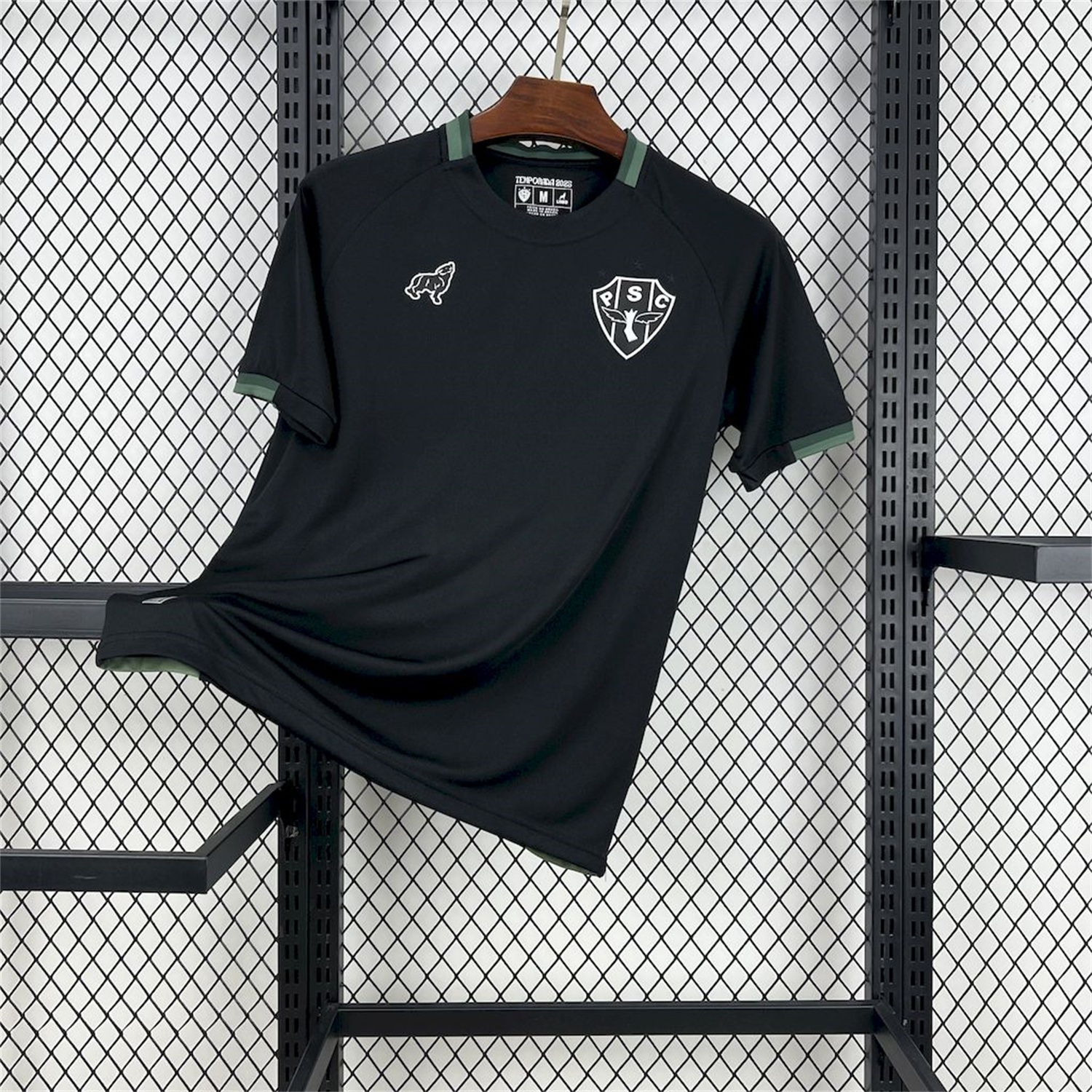 Paysandu 25-26 Black Training Unsponsored Jersey - Fans Version - ReplicasJersey